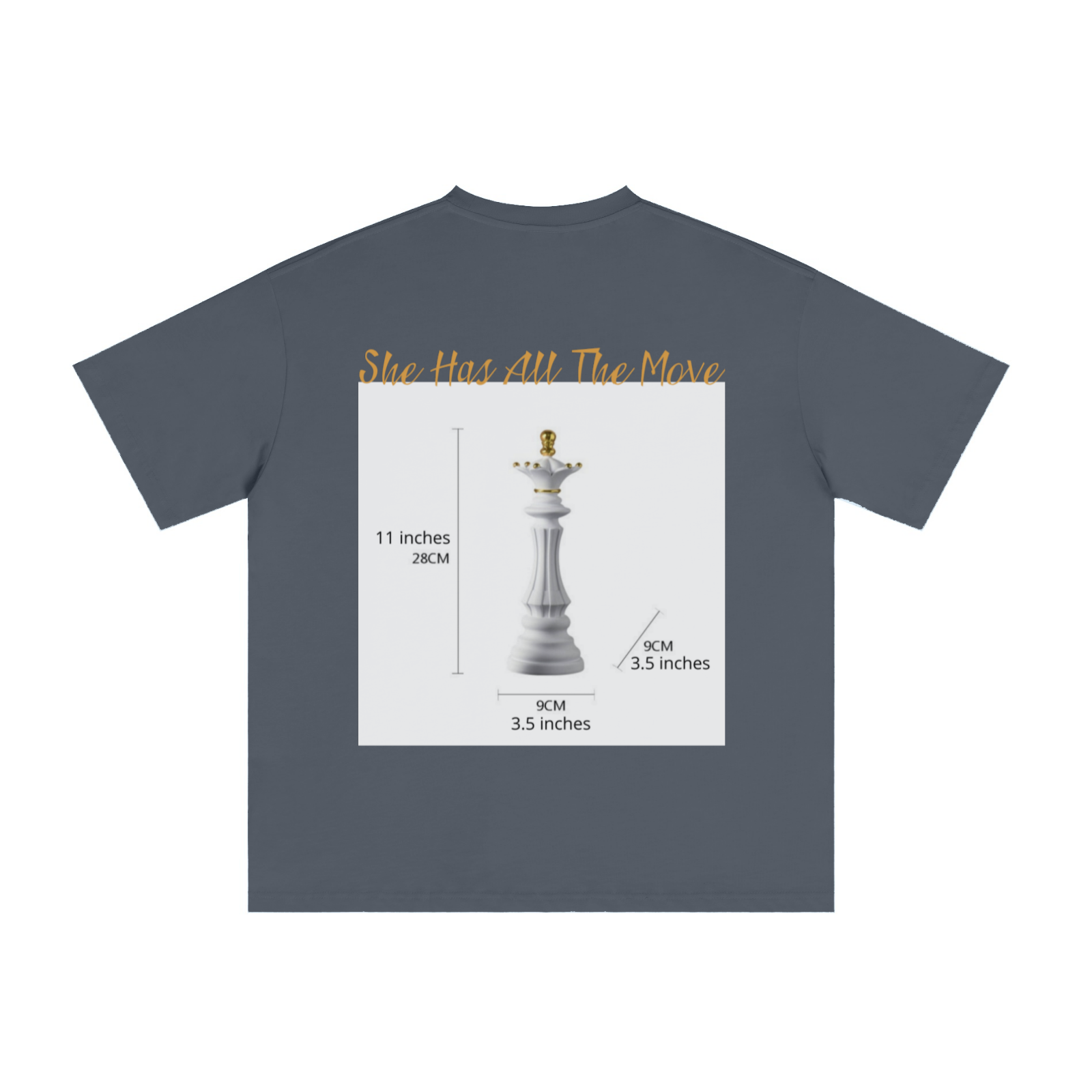 235GSM Men's Cool-Touch T-Shirt  Dark blue