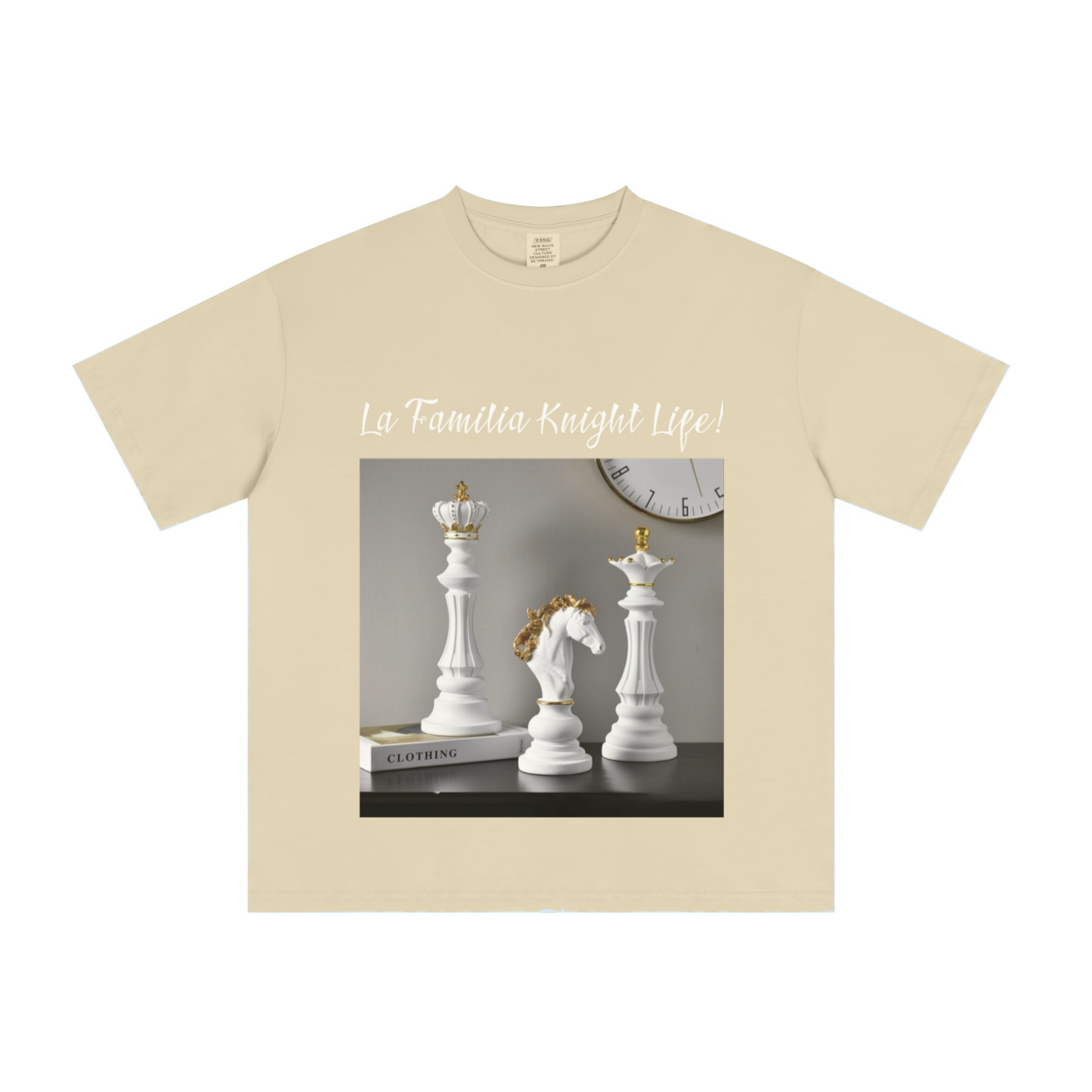 235GSM Men's Cool-Touch T-Shirt  Light yellow