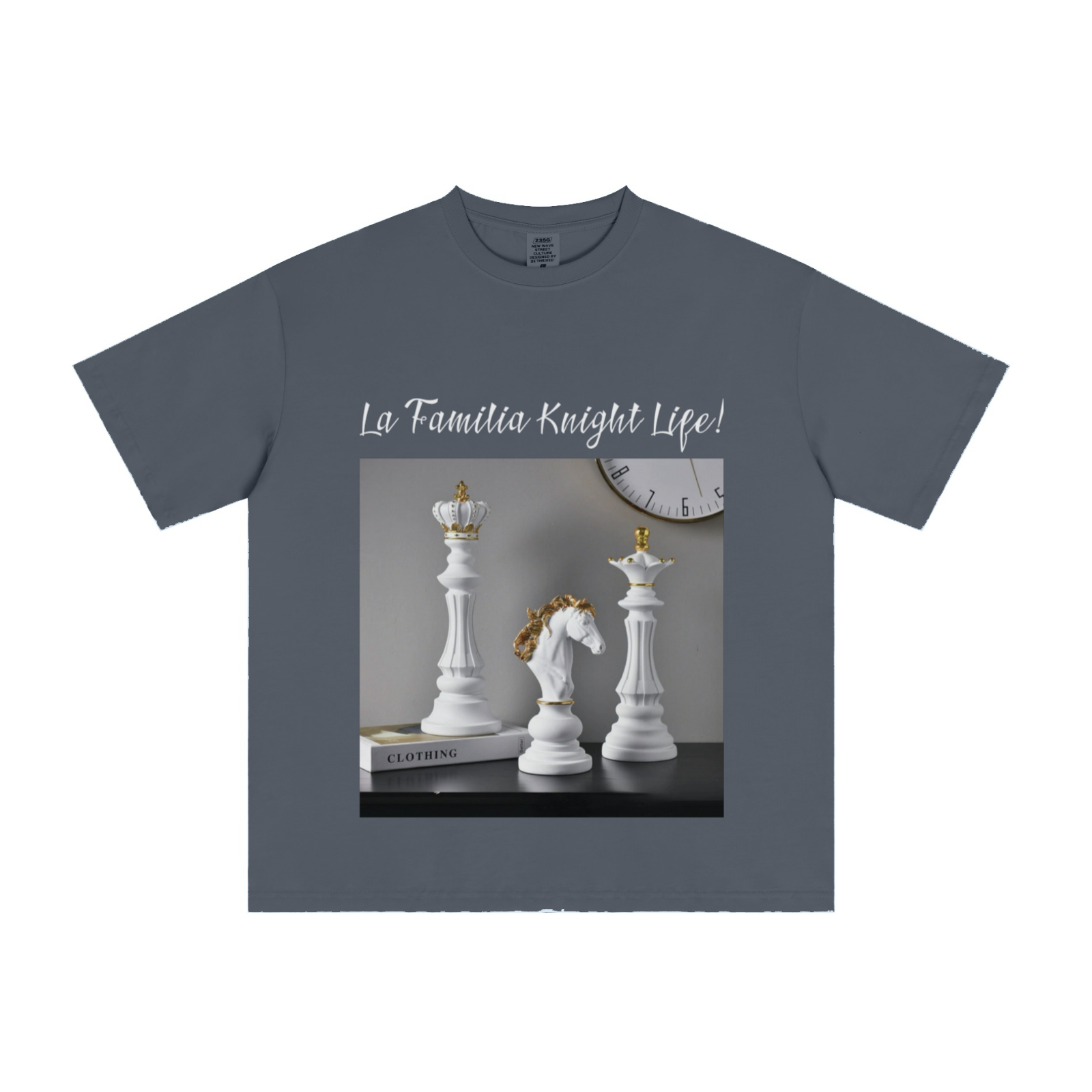 235GSM Men's Cool-Touch T-Shirt  Dark blue
