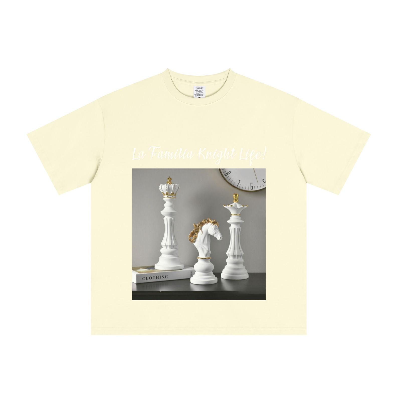 235GSM Men's Cool-Touch T-Shirt  Apricot