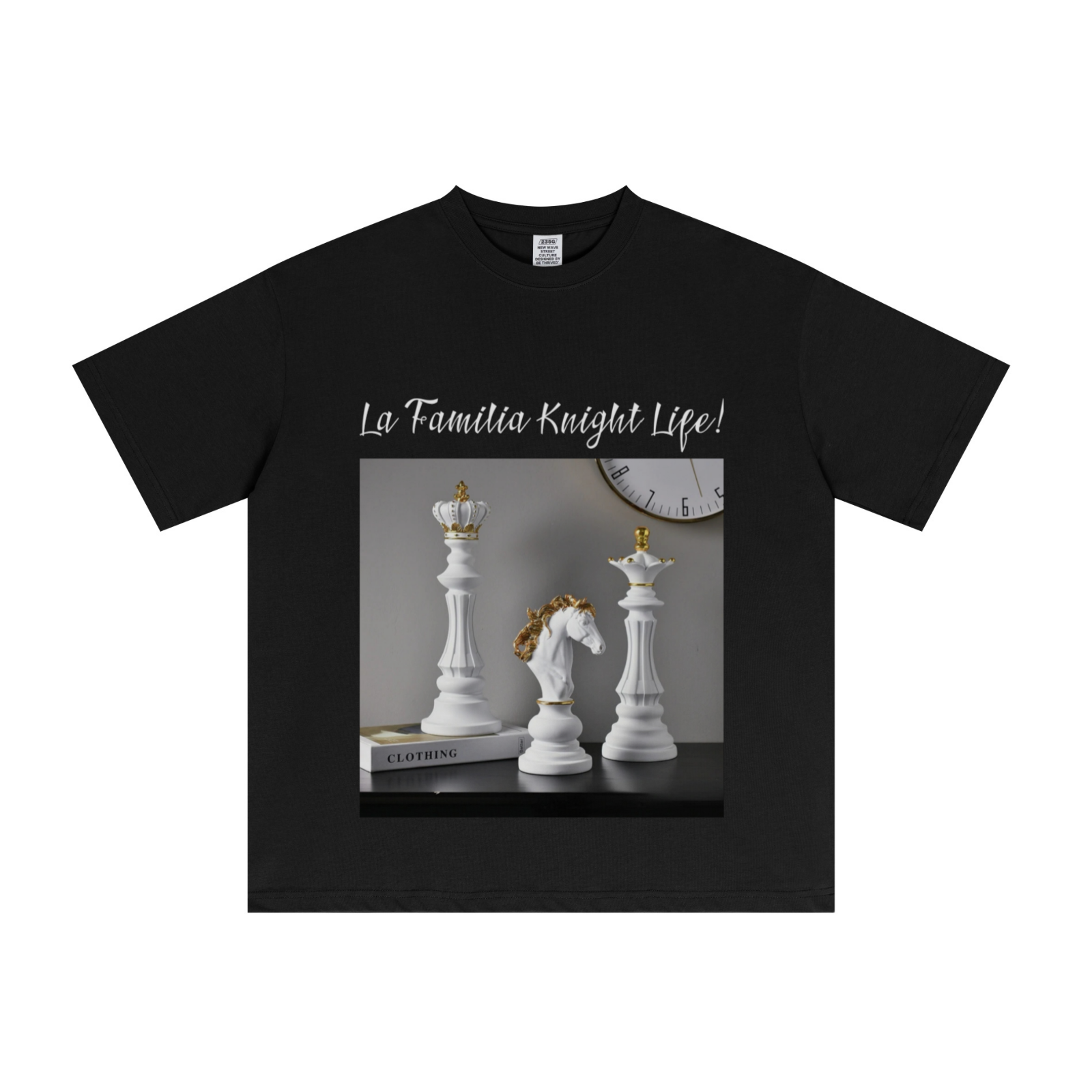 235GSM Men's Cool-Touch T-Shirt  Black
