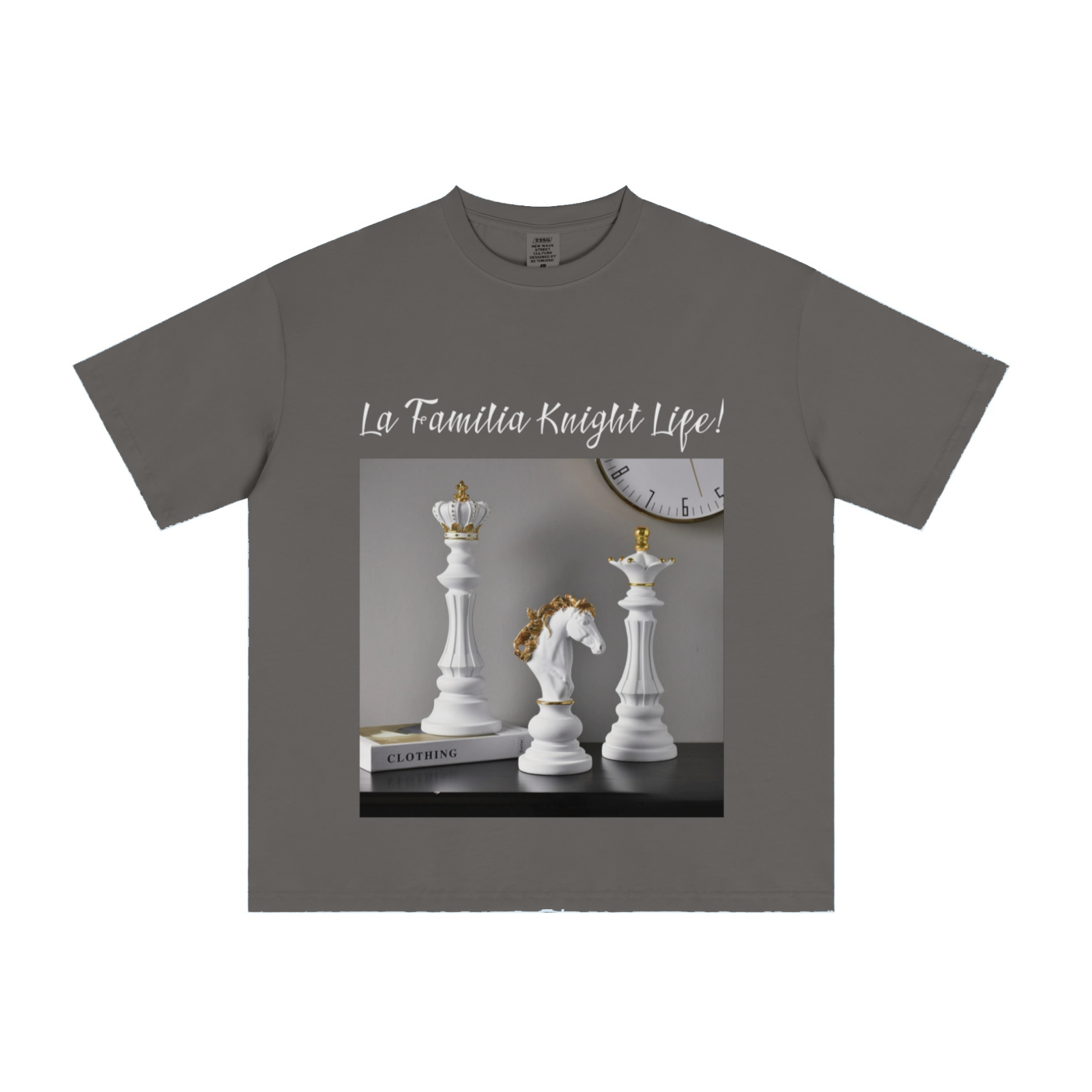 235GSM Men's Cool-Touch T-Shirt  Gray