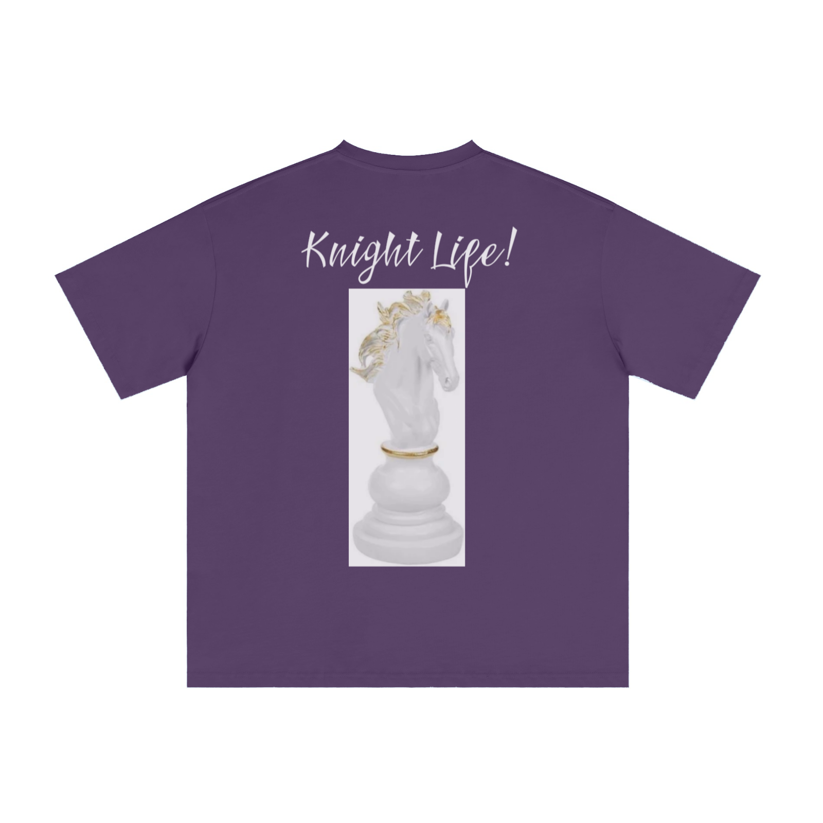 235GSM Men's Cool-Touch T-Shirt  Purple