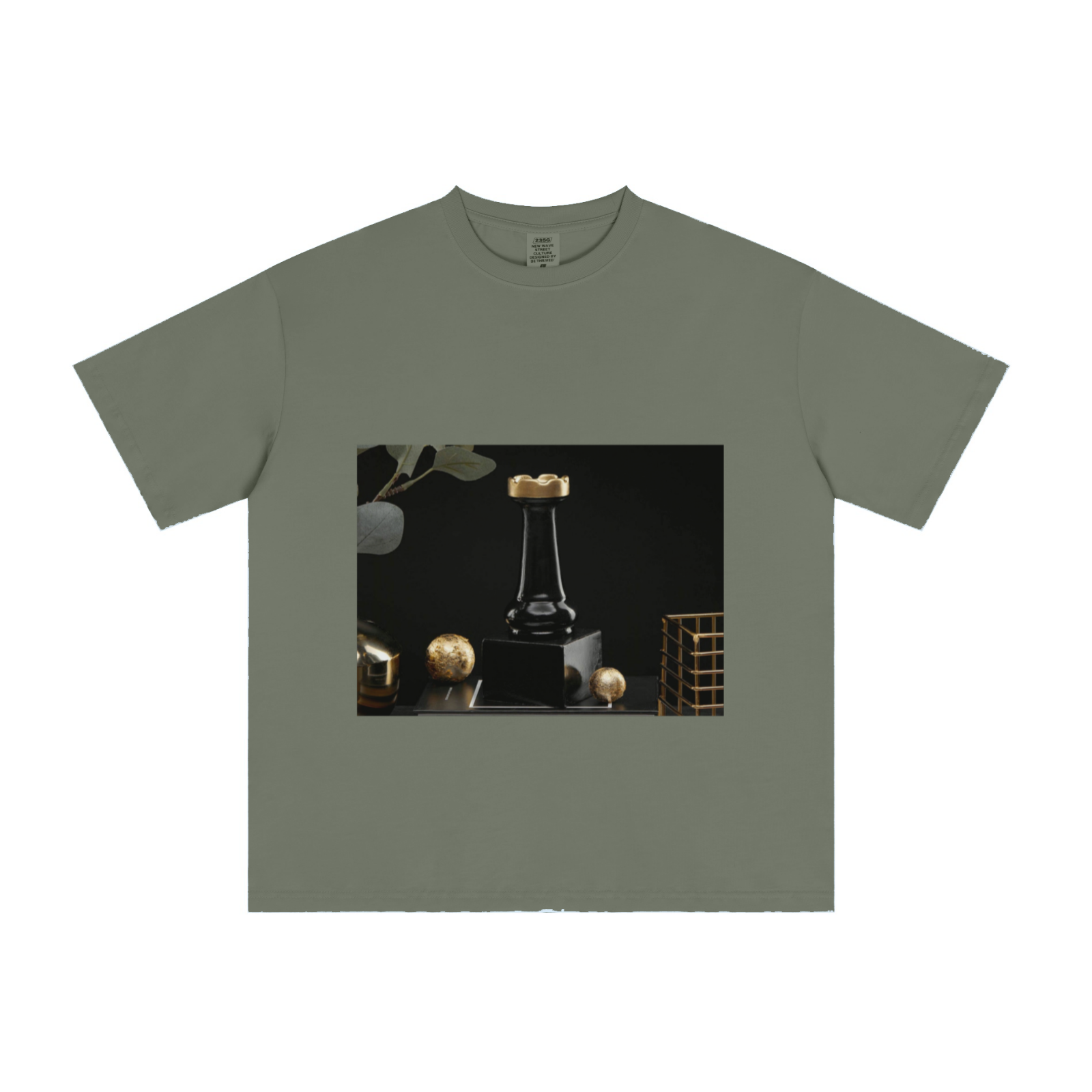 235GSM Men's Cool-Touch T-Shirt  Green