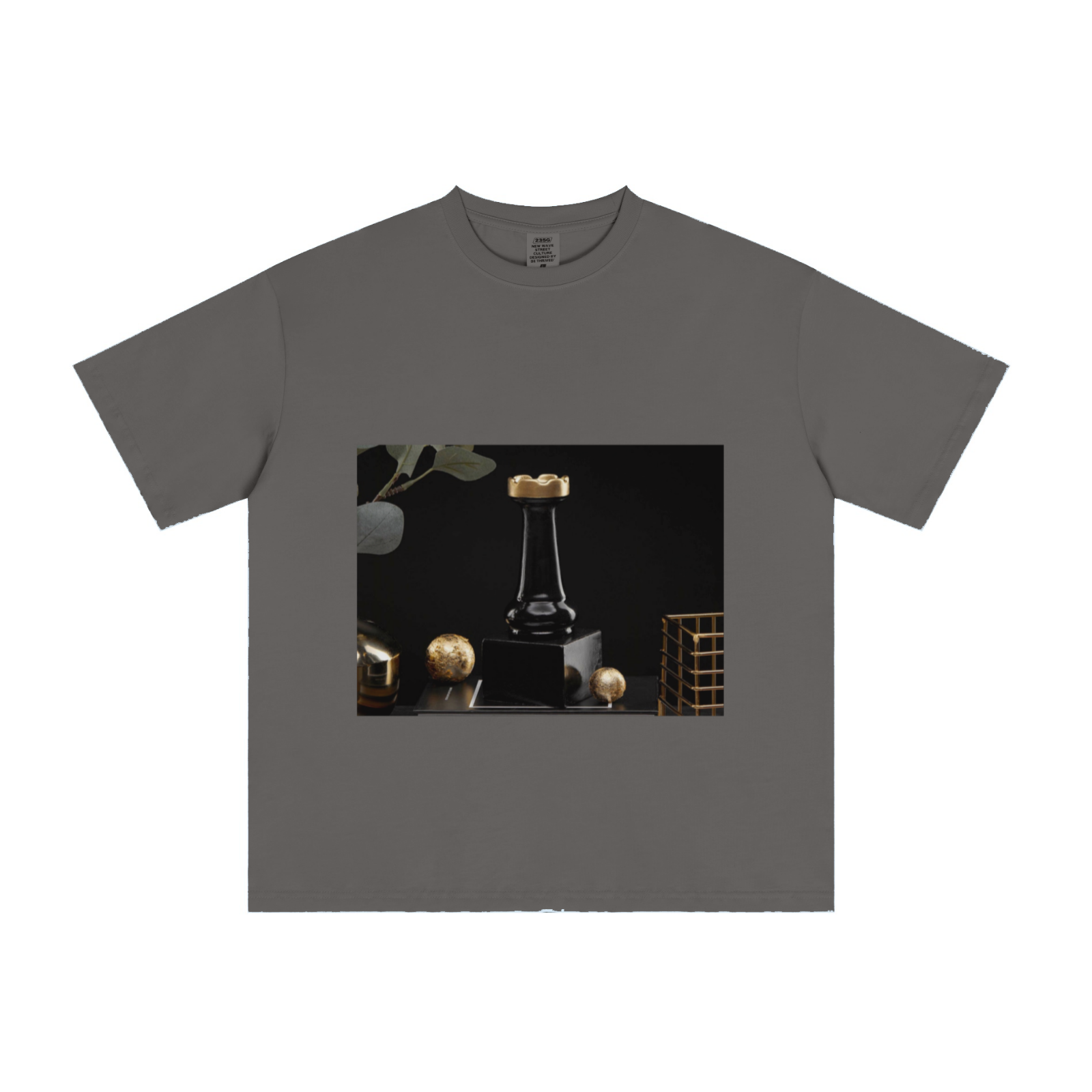 235GSM Men's Cool-Touch T-Shirt  Gray