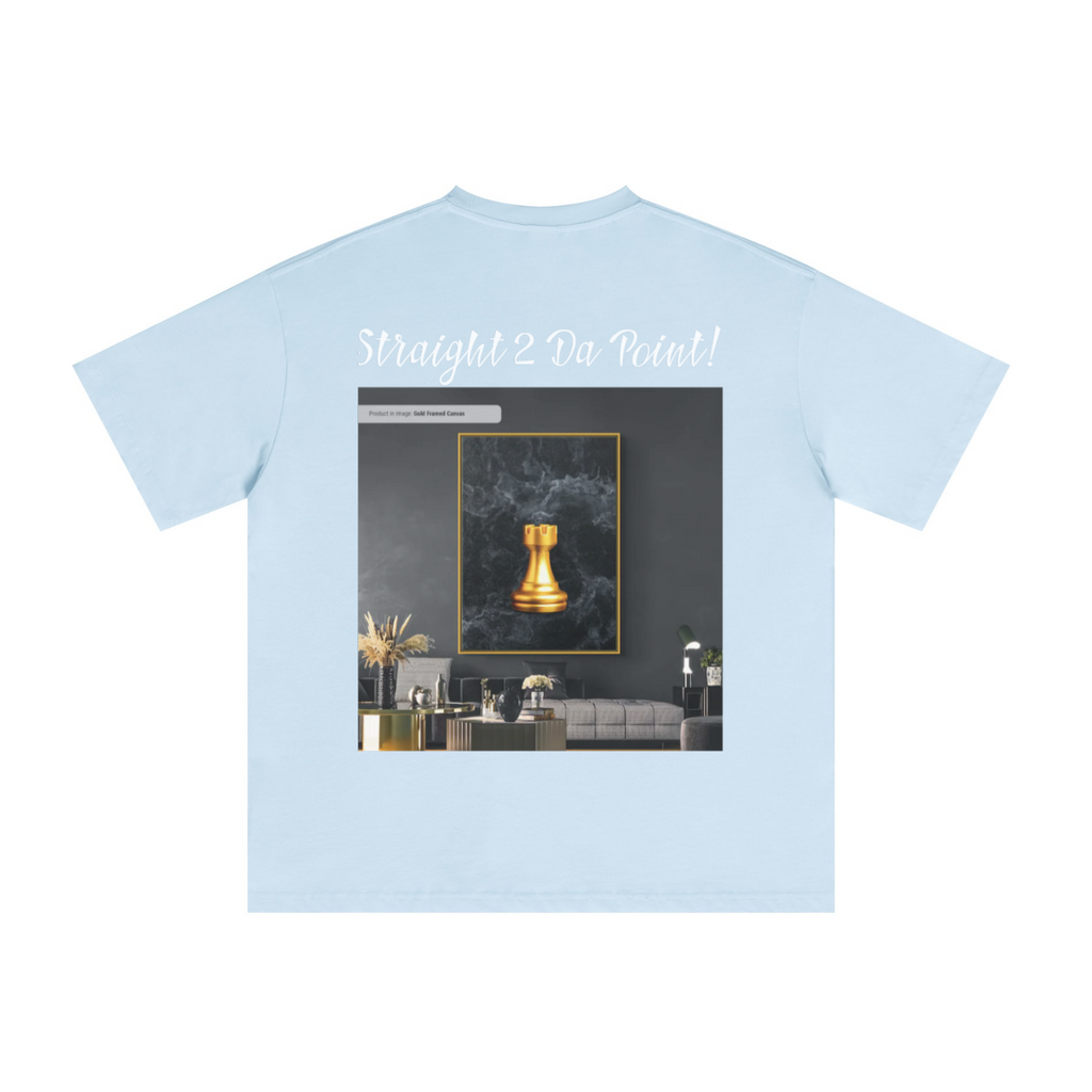 235GSM Men's Cool-Touch T-Shirt  Light blue