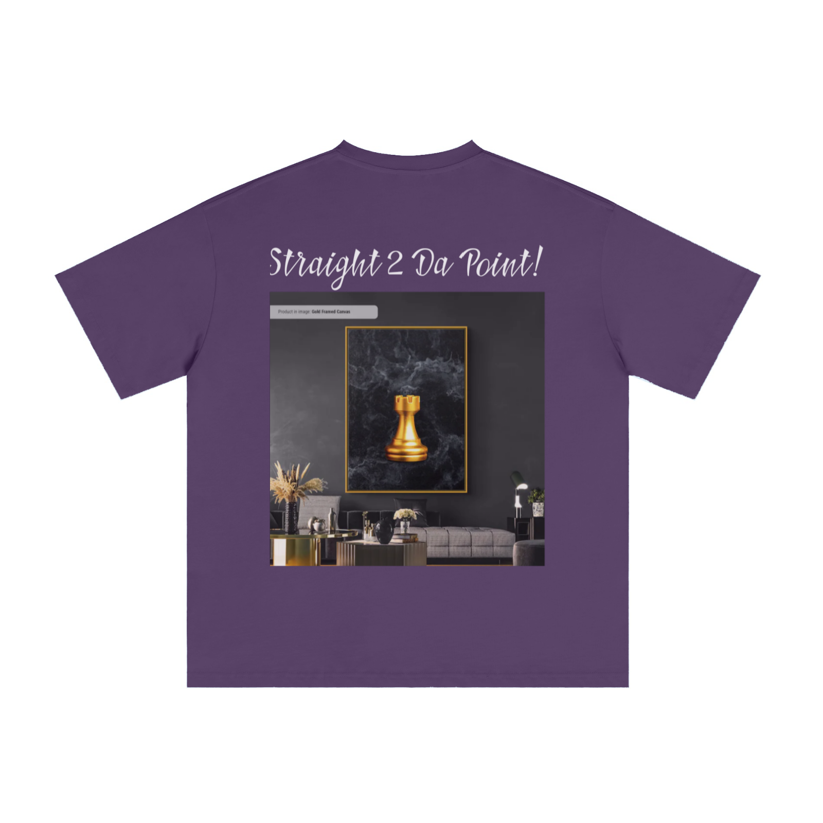 235GSM Men's Cool-Touch T-Shirt  Purple