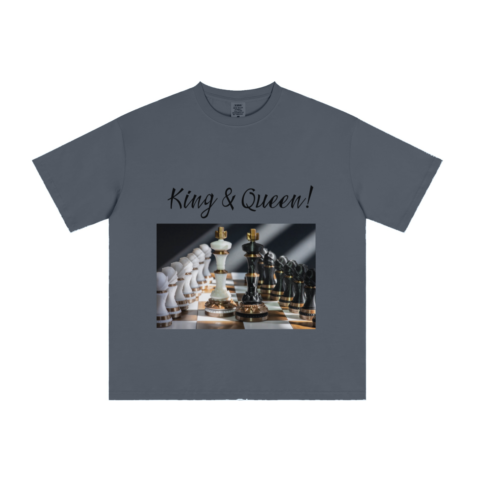 235GSM Men's Cool-Touch T-Shirt  Dark blue