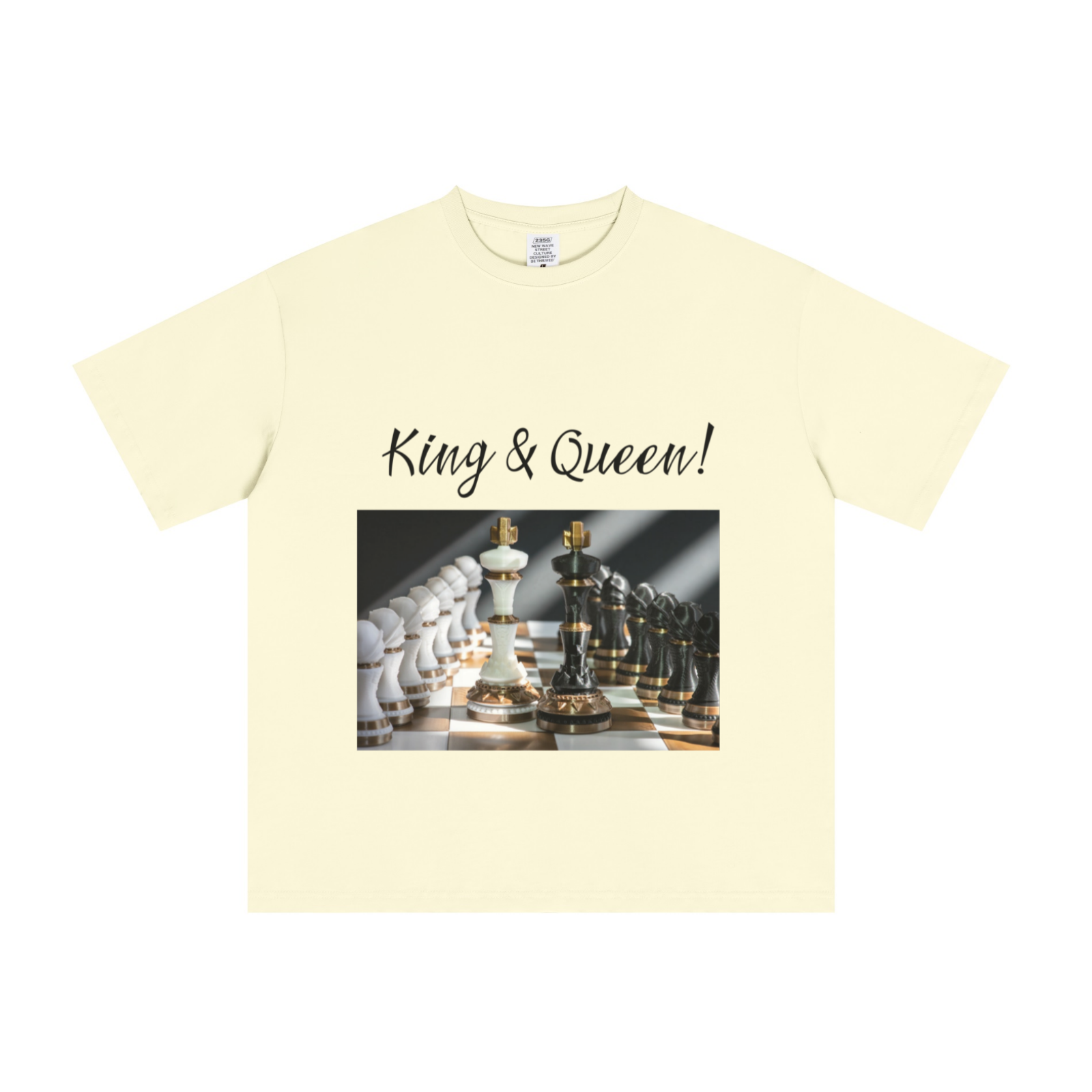 235GSM Men's Cool-Touch T-Shirt  Apricot