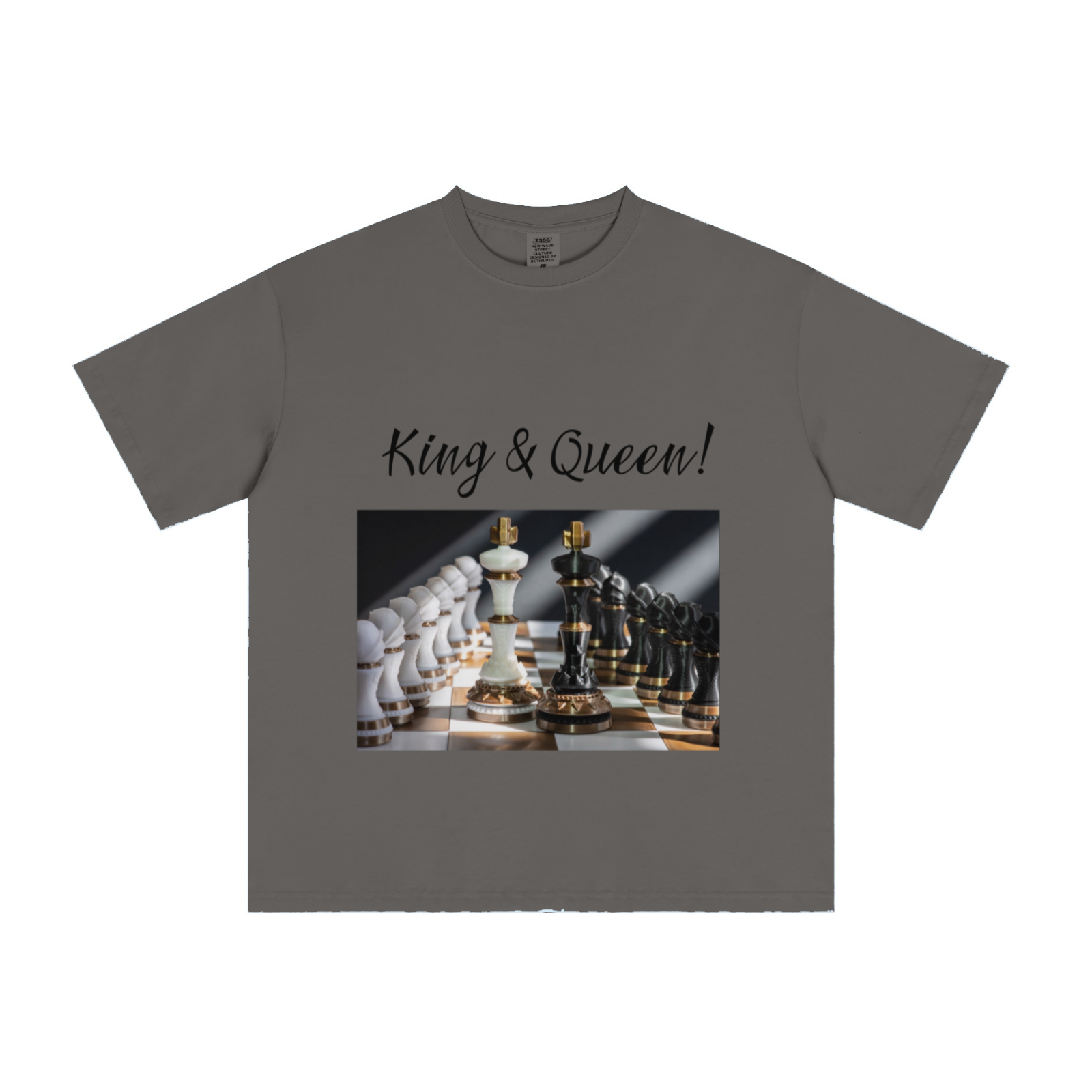 235GSM Men's Cool-Touch T-Shirt  Gray