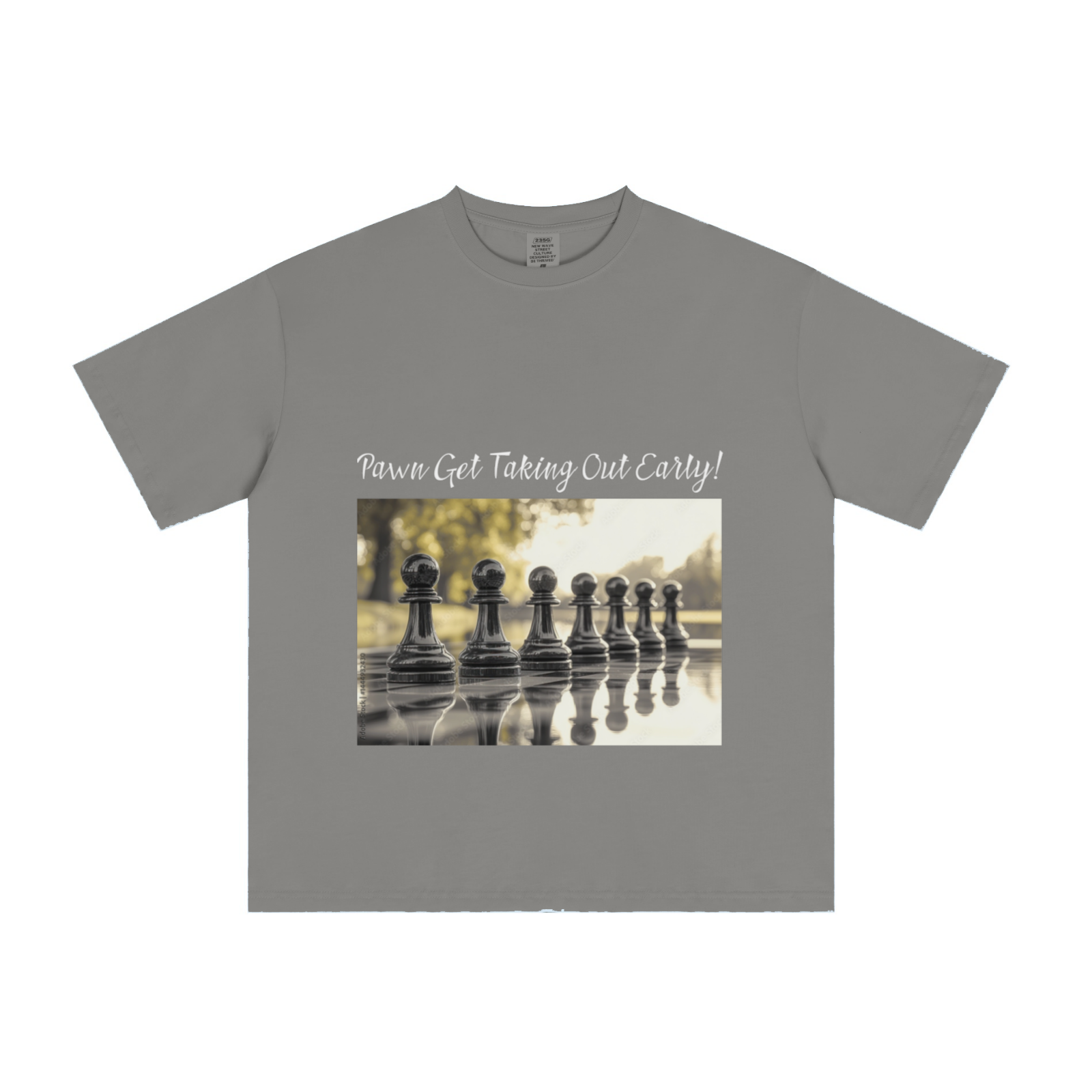 235GSM Women's Cool-Touch T-Shirt Grey