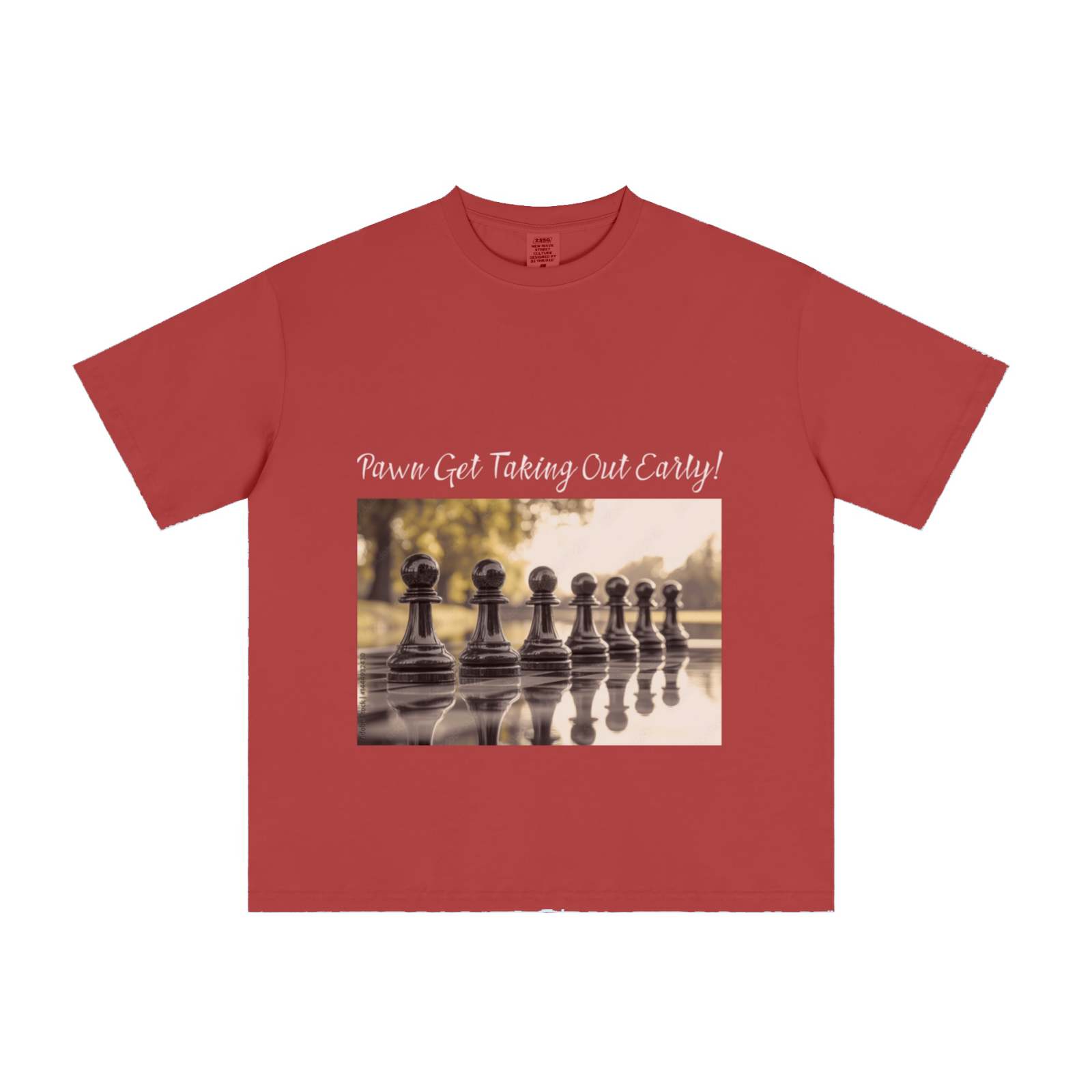 235GSM Women's Cool-Touch T-Shirt Red