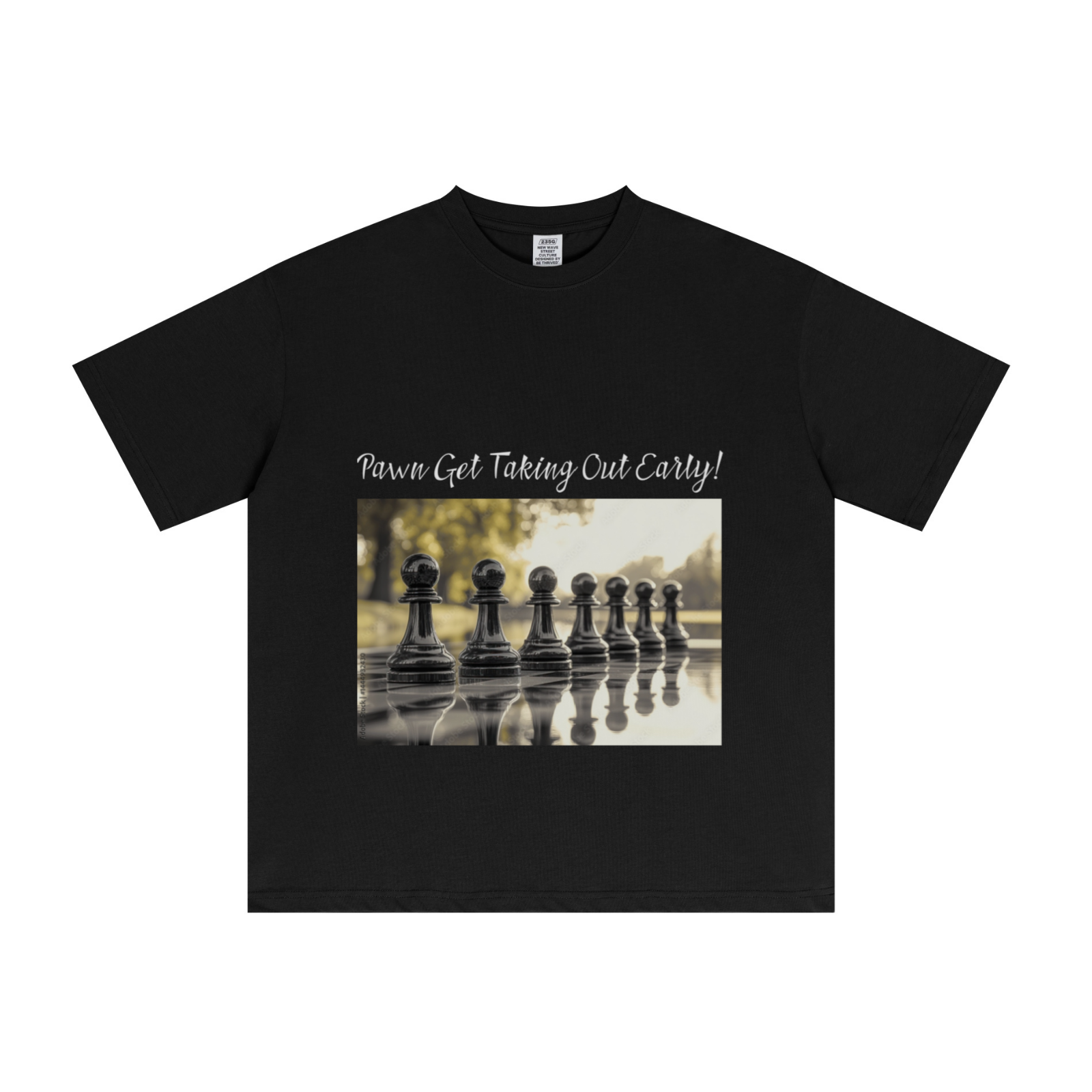 235GSM Women's Cool-Touch T-Shirt Black
