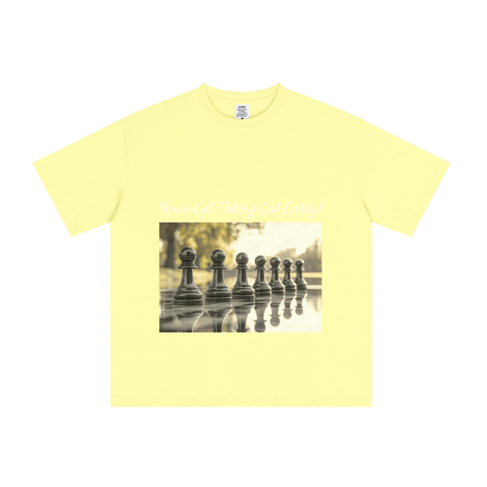 235GSM Women's Cool-Touch T-Shirt Yellow