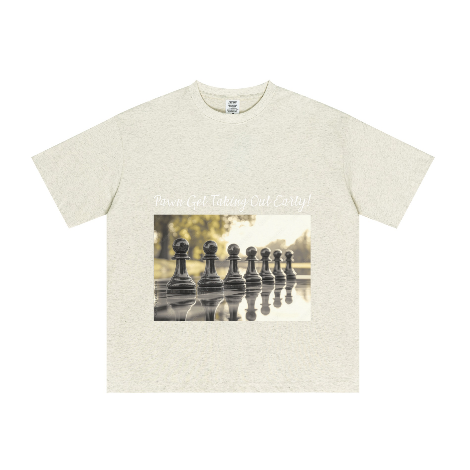 235GSM Women's Cool-Touch T-Shirt Light beige