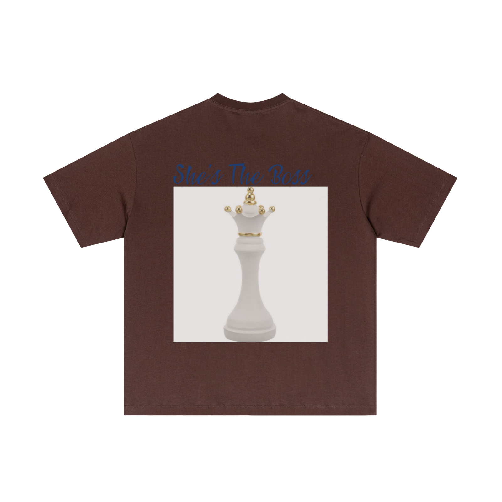 180GSM Men's Lightweight T-Shirt Dark brown