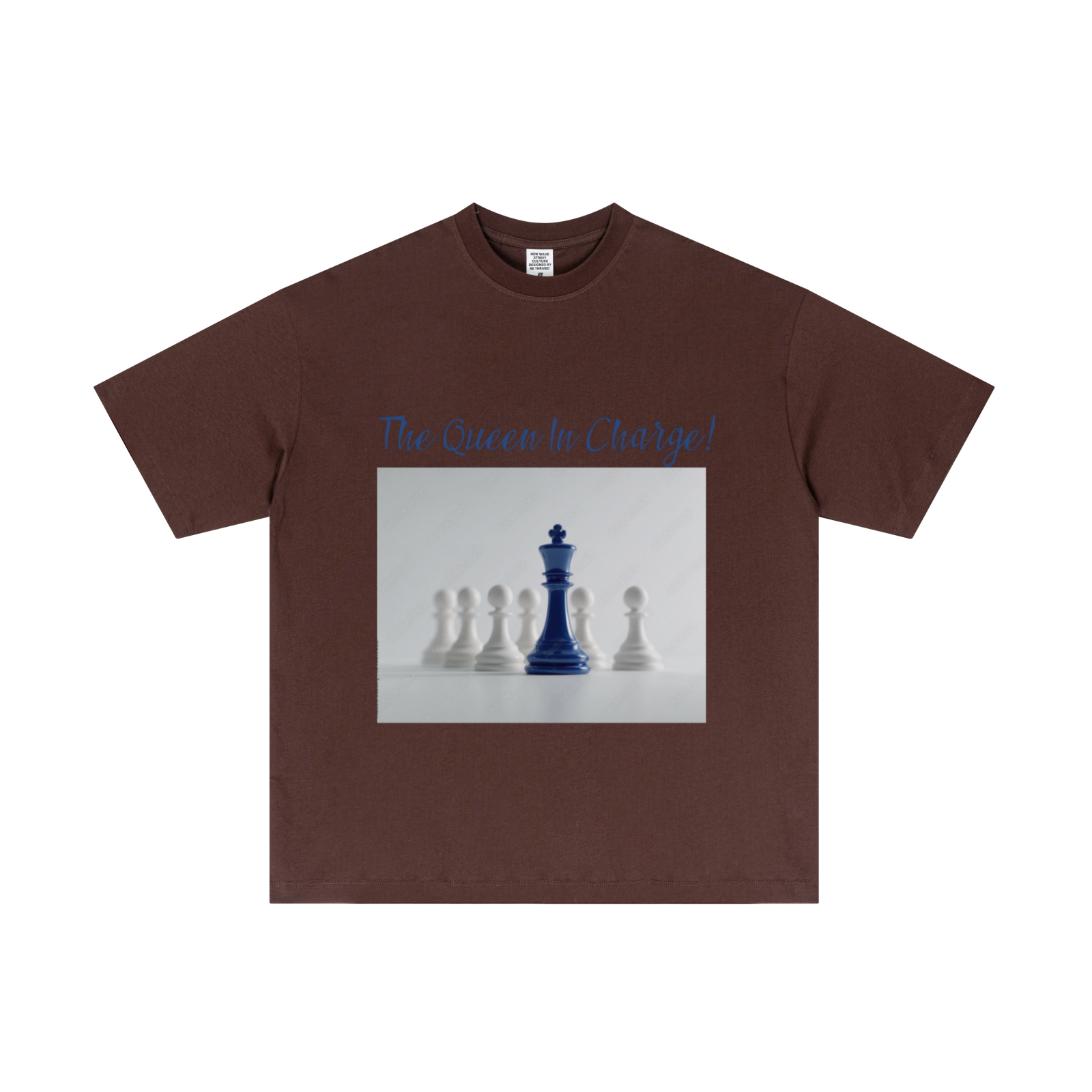 180GSM Men's Lightweight T-Shirt Dark brown