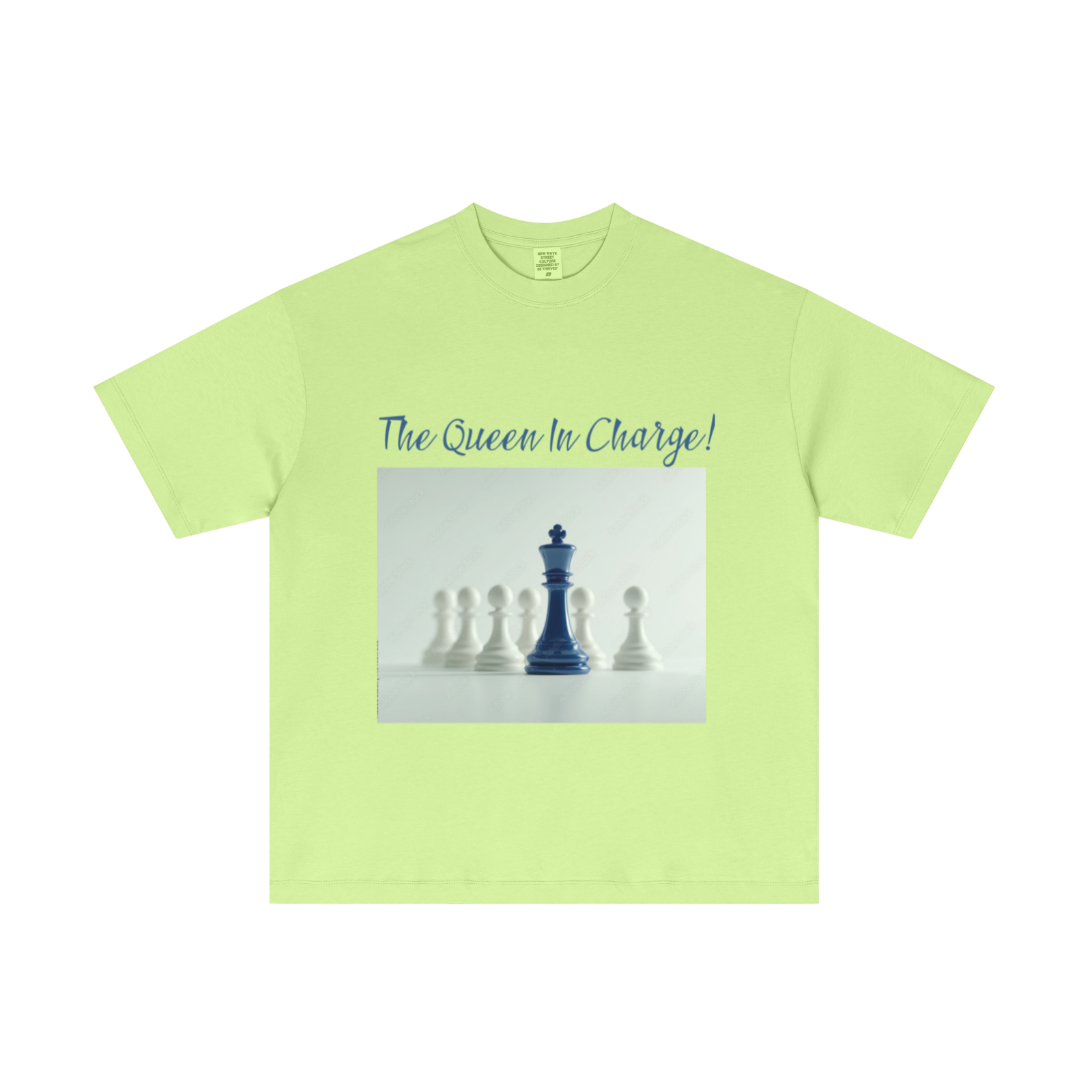 180GSM Men's Lightweight T-Shirt Fluorescent green