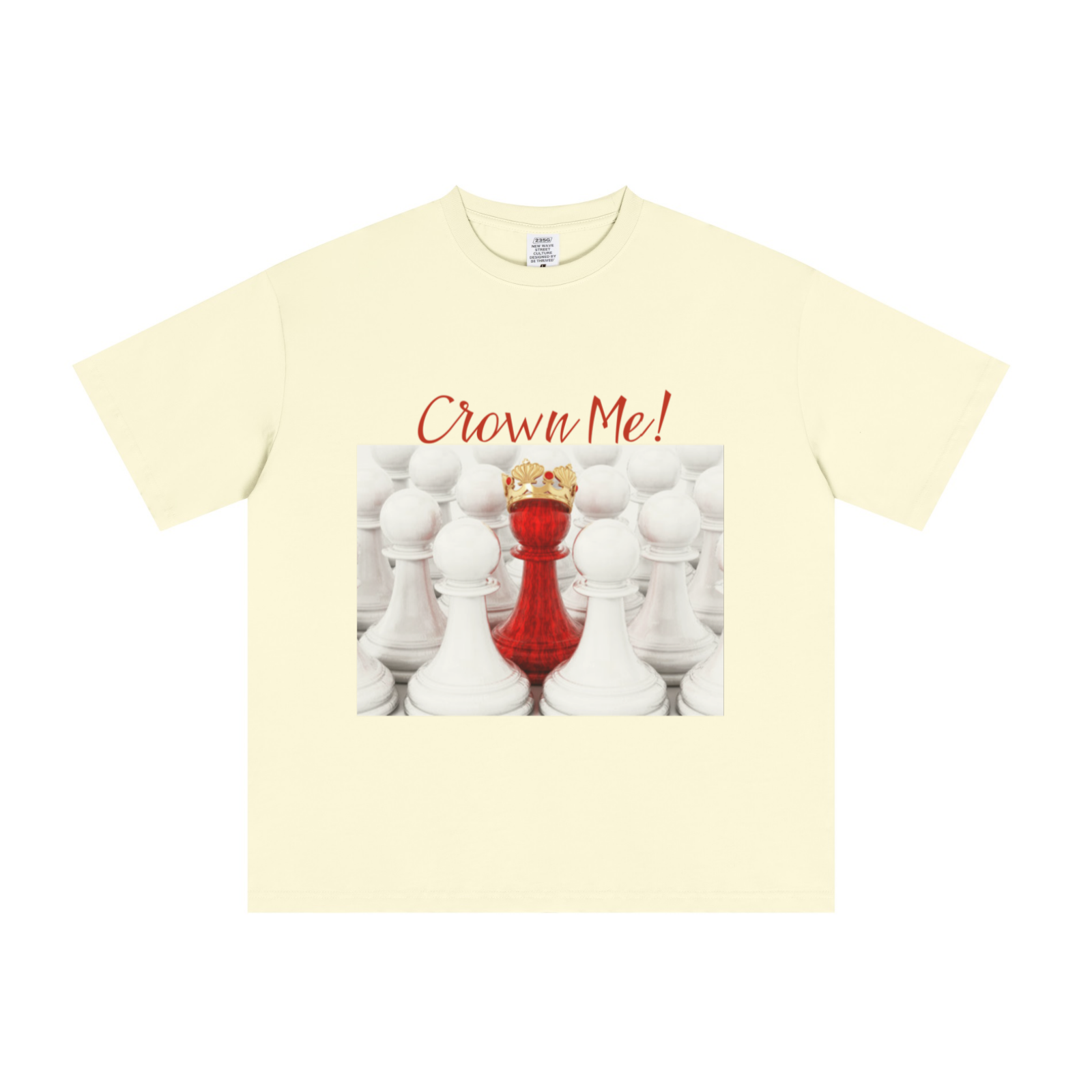 235GSM Men's Cool-Touch T-Shirt  Apricot