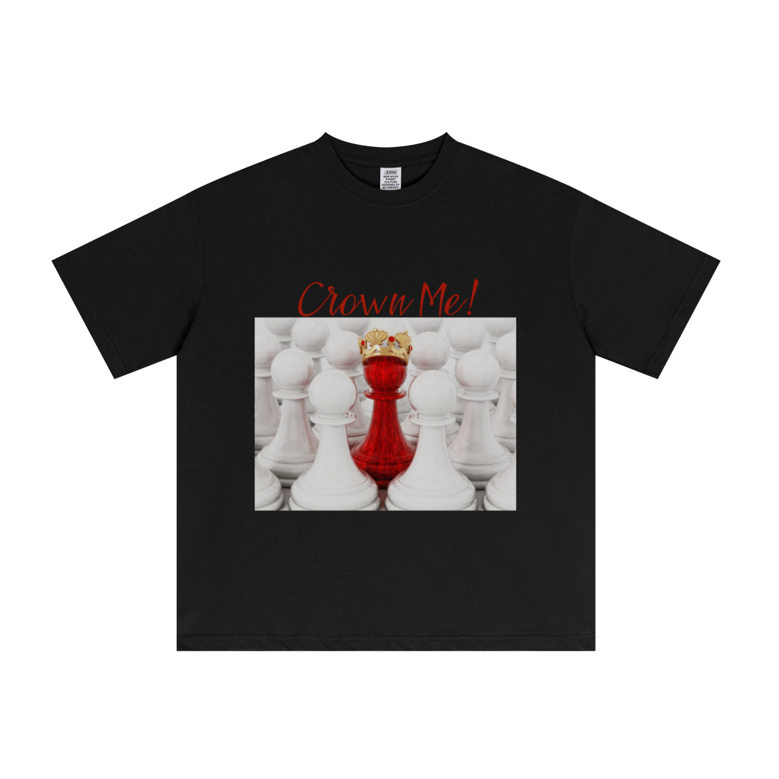 235GSM Men's Cool-Touch T-Shirt  Black