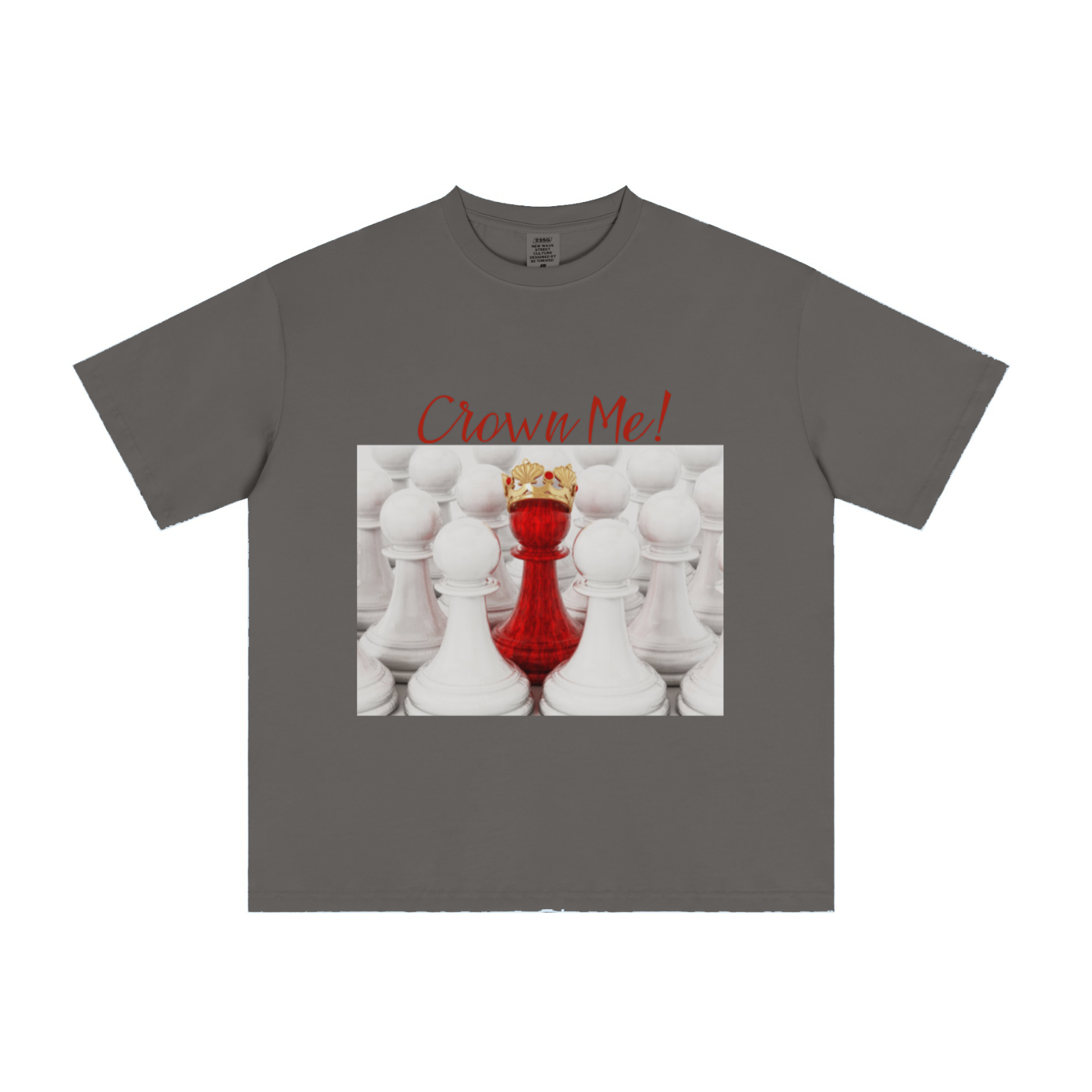 235GSM Men's Cool-Touch T-Shirt  Gray