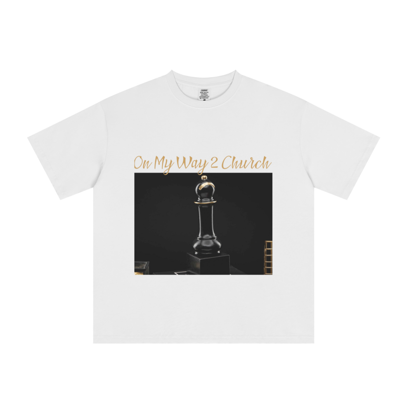 235GSM Men's Cool-Touch T-Shirt   White