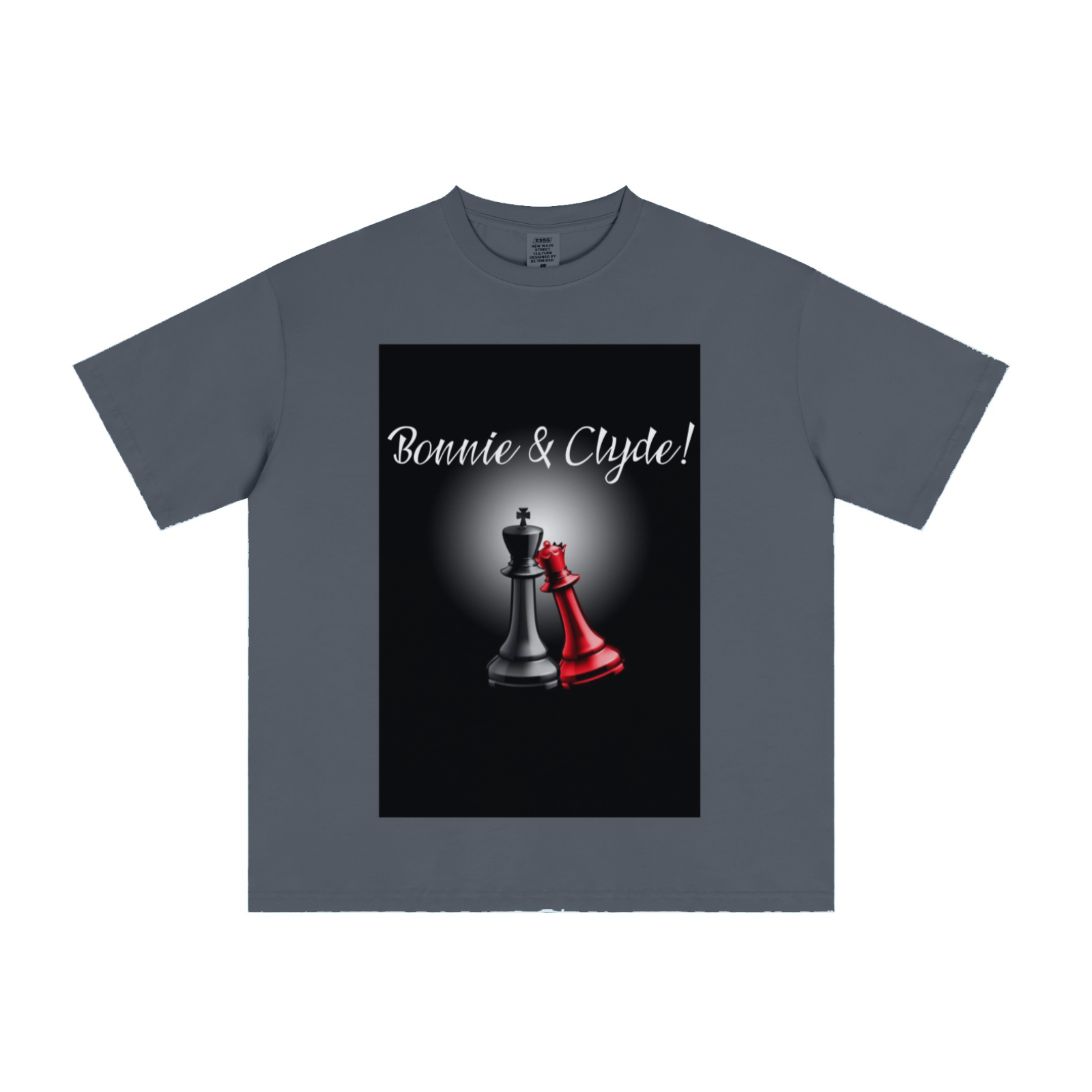 235GSM Men's Cool-Touch T-Shirt  Dark blue