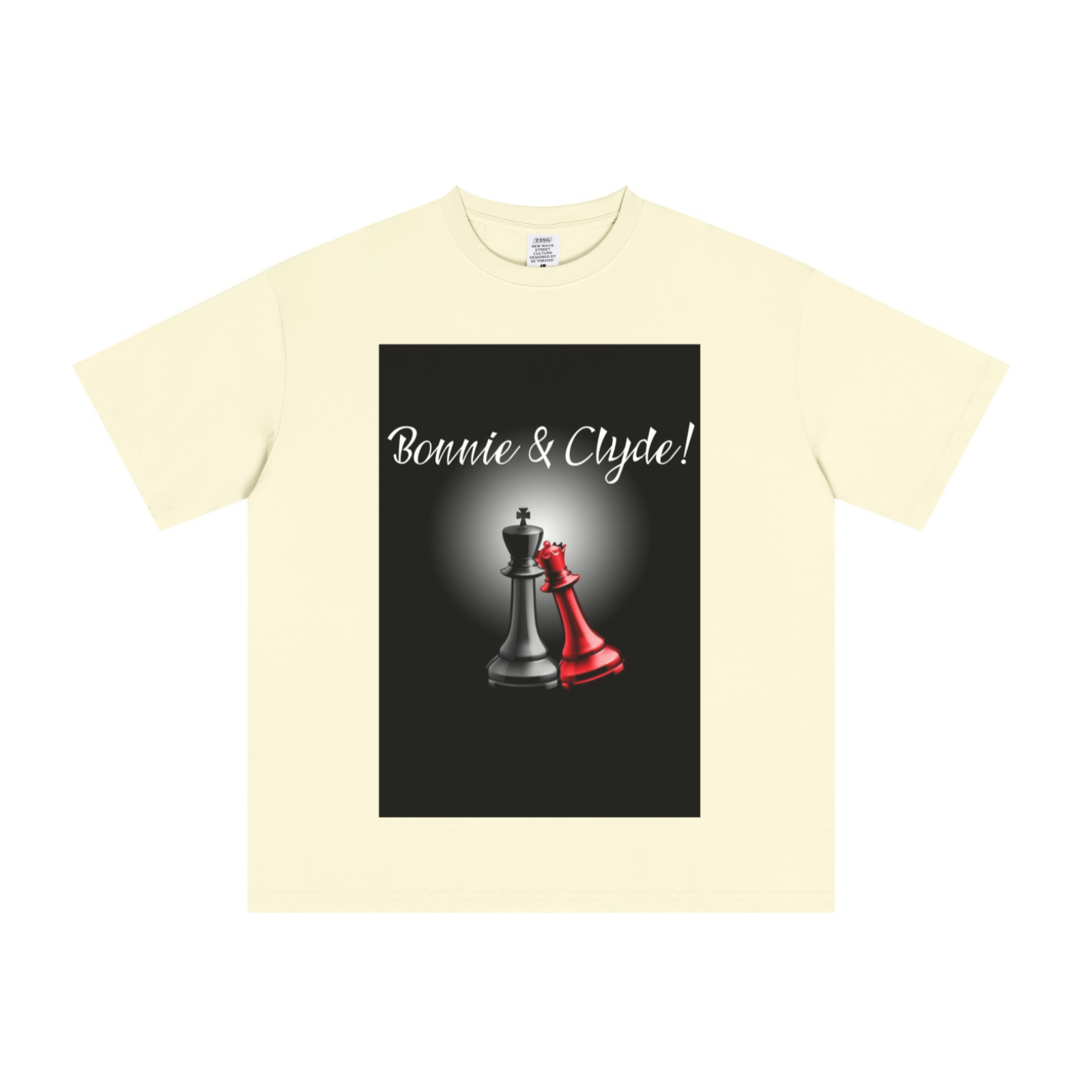 235GSM Men's Cool-Touch T-Shirt  Apricot