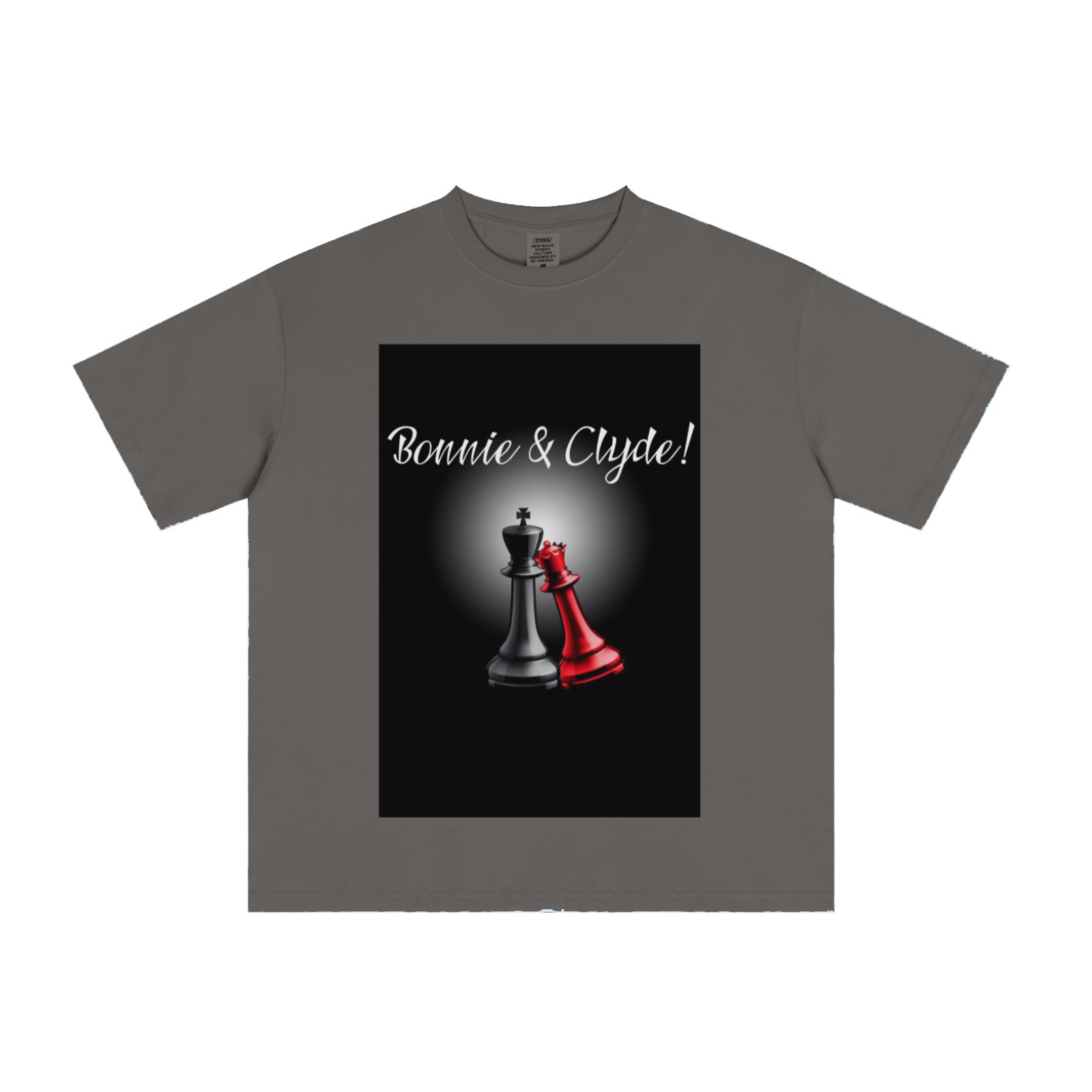 235GSM Men's Cool-Touch T-Shirt  Gray