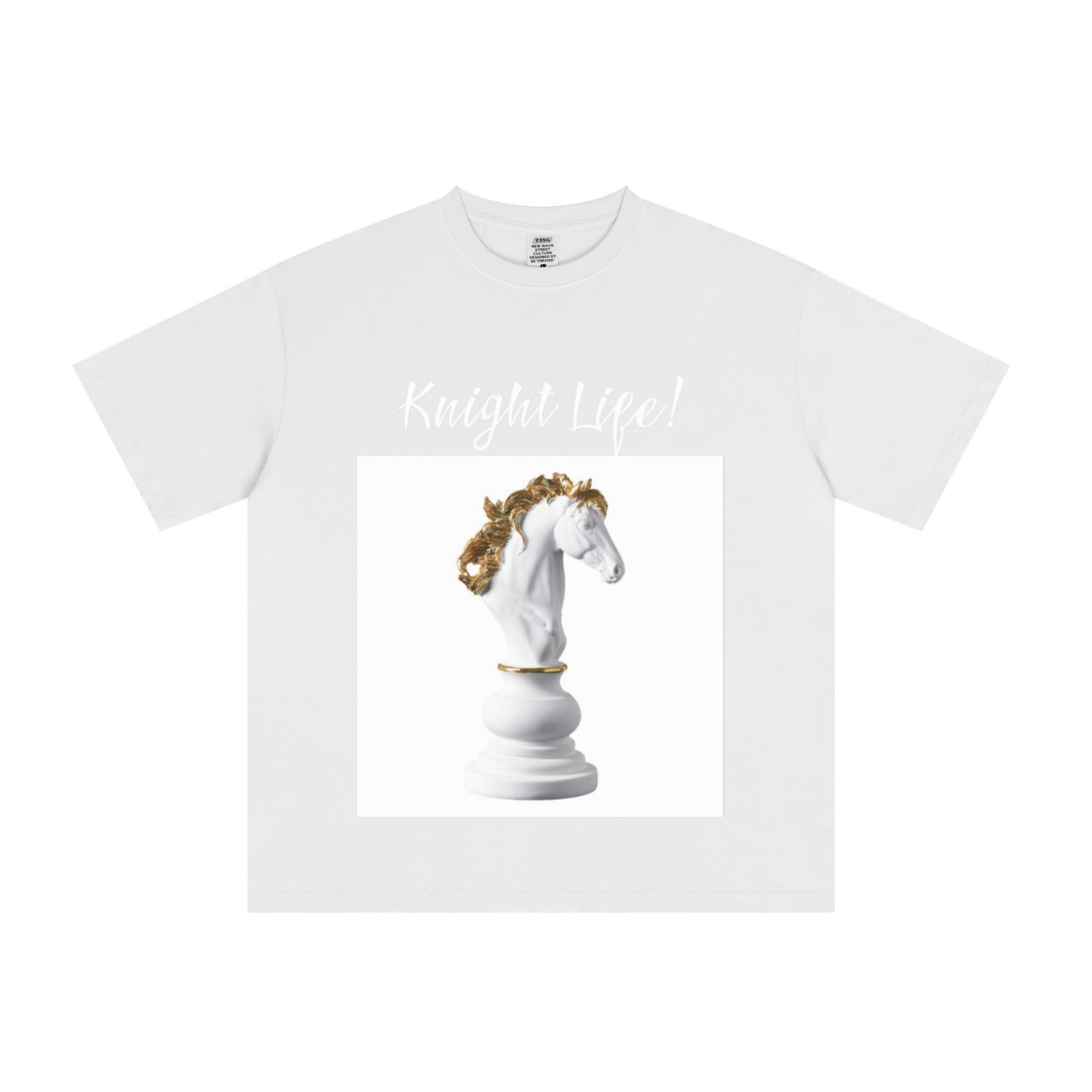 235GSM Men's Cool-Touch T-Shirt   White