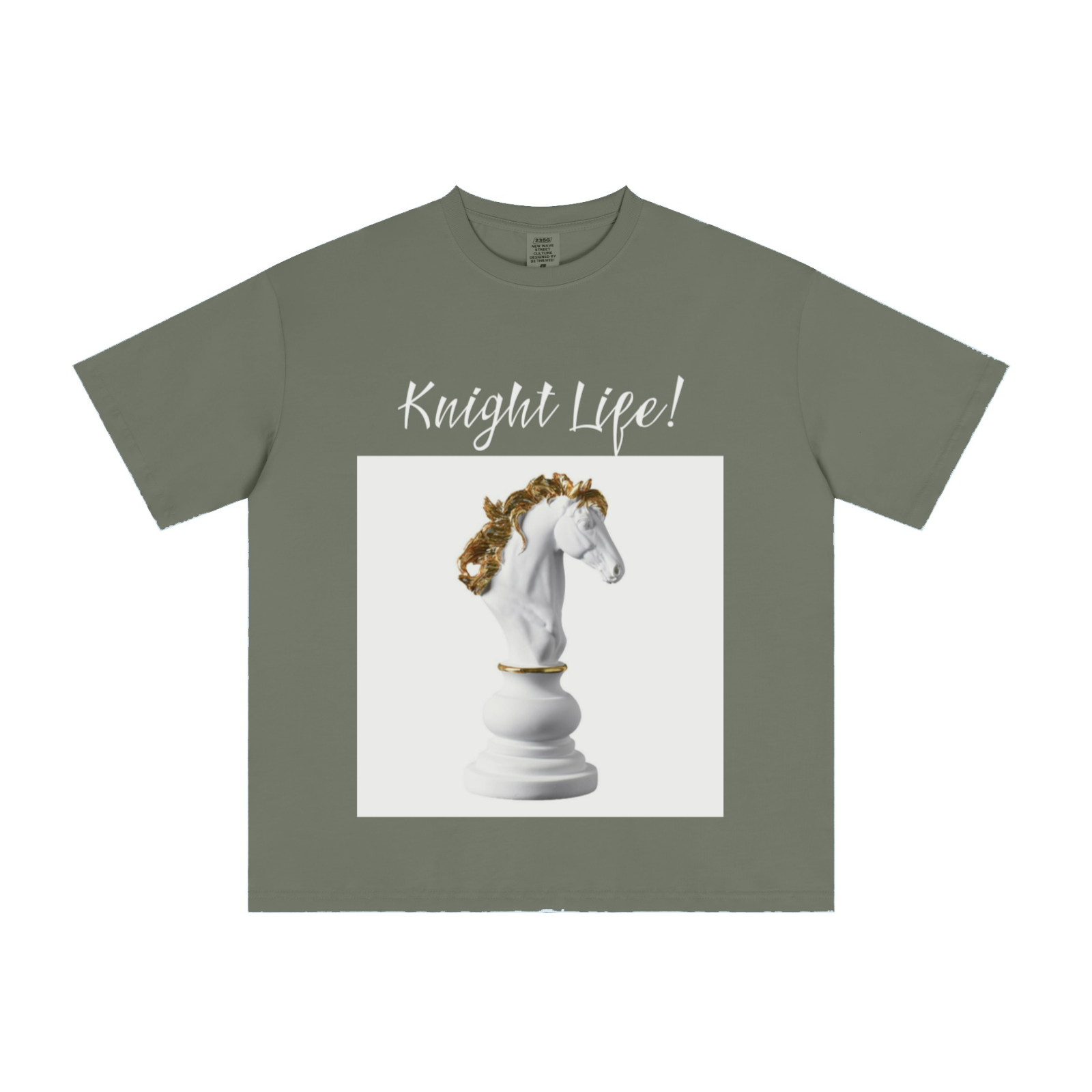 235GSM Men's Cool-Touch T-Shirt  Green