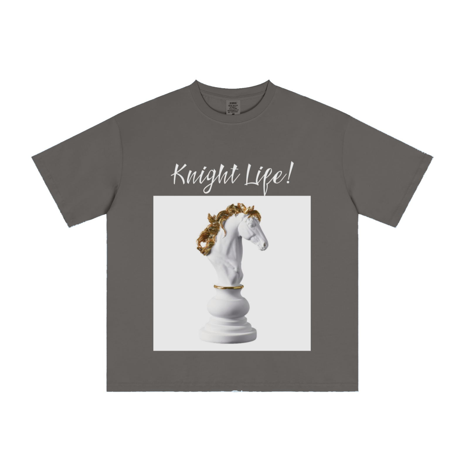 235GSM Men's Cool-Touch T-Shirt  Gray