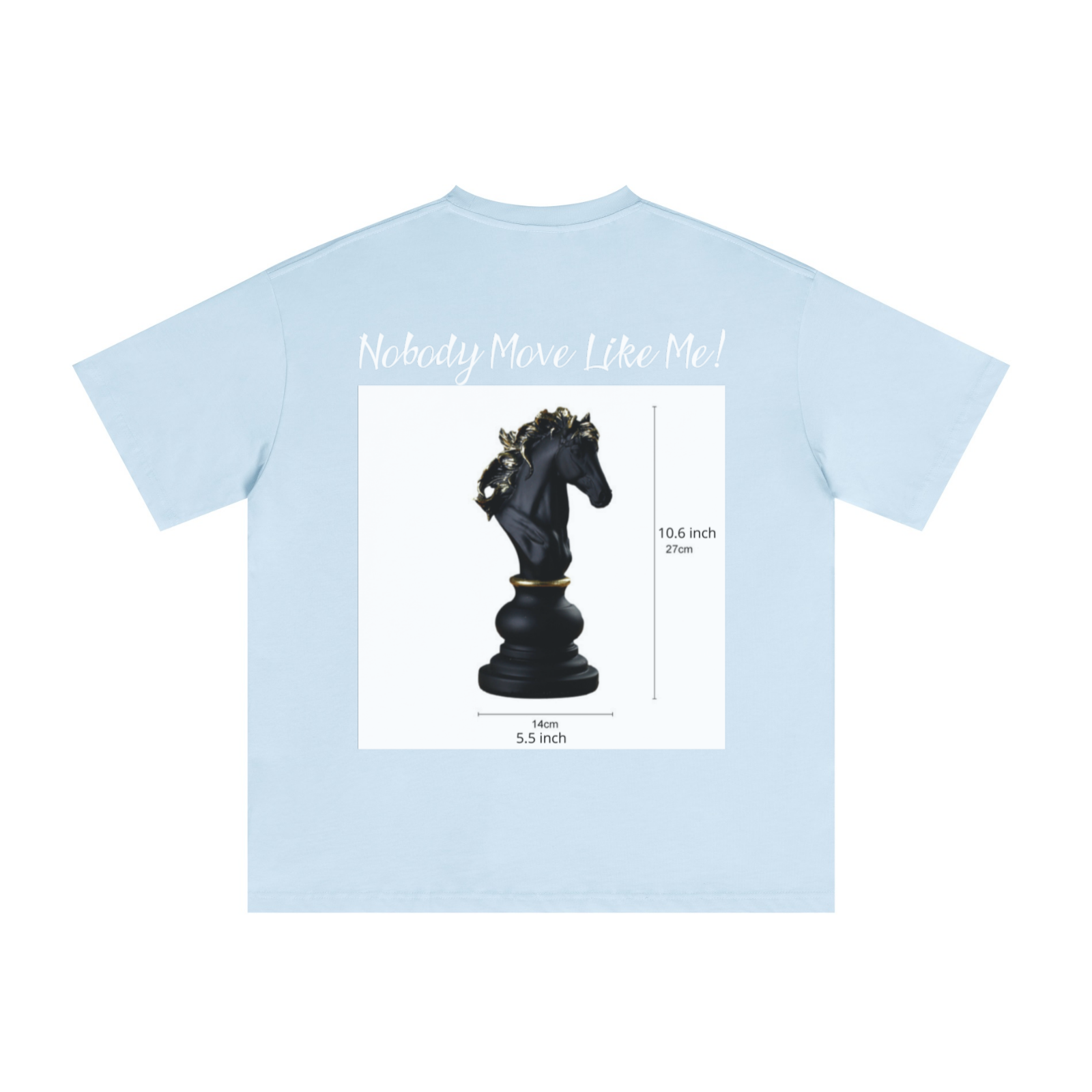235GSM Men's Cool-Touch T-Shirt  Light blue