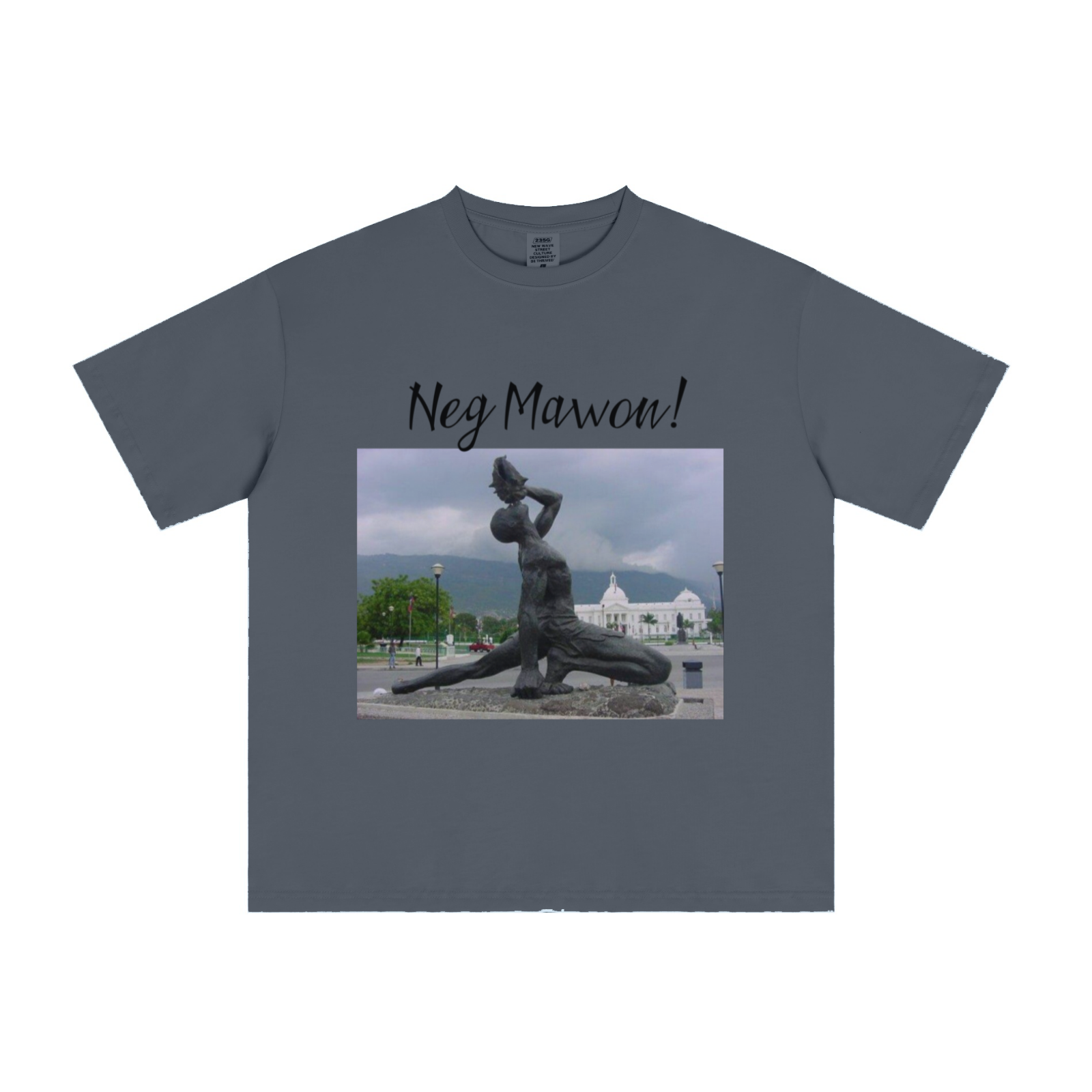 235GSM Men's Cool-Touch T-Shirt  Dark blue