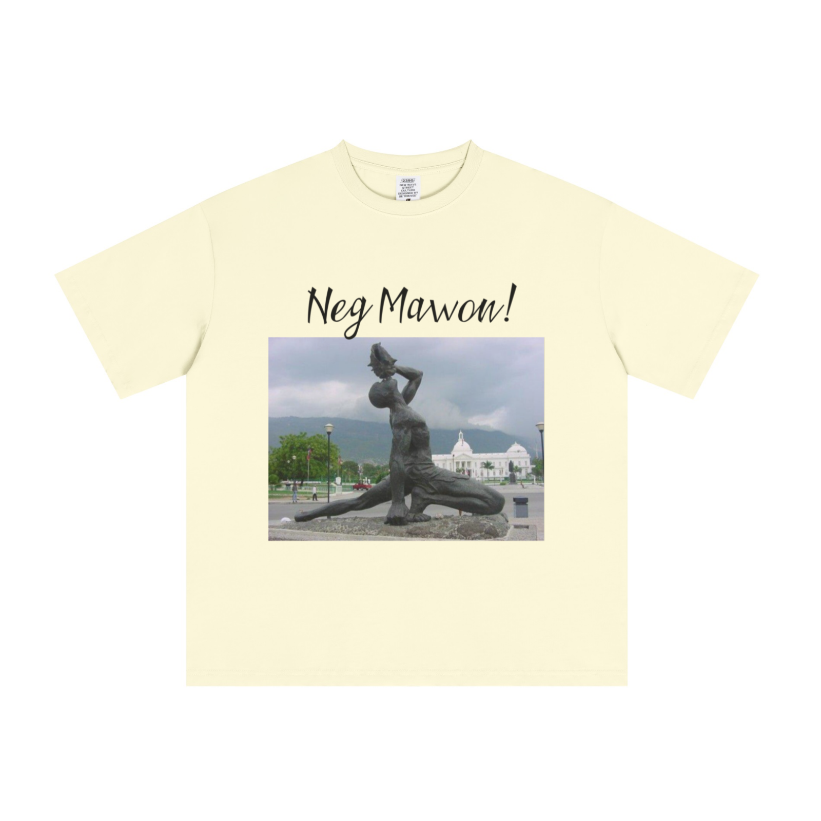 235GSM Men's Cool-Touch T-Shirt  Apricot