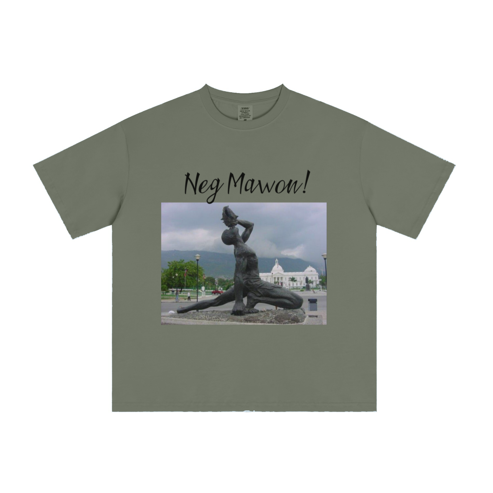 235GSM Men's Cool-Touch T-Shirt  Green
