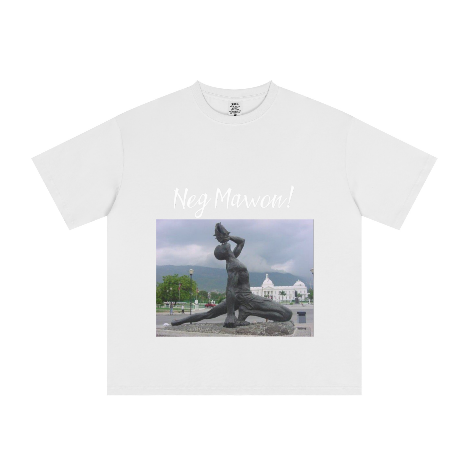 235GSM Men's Cool-Touch T-Shirt   White
