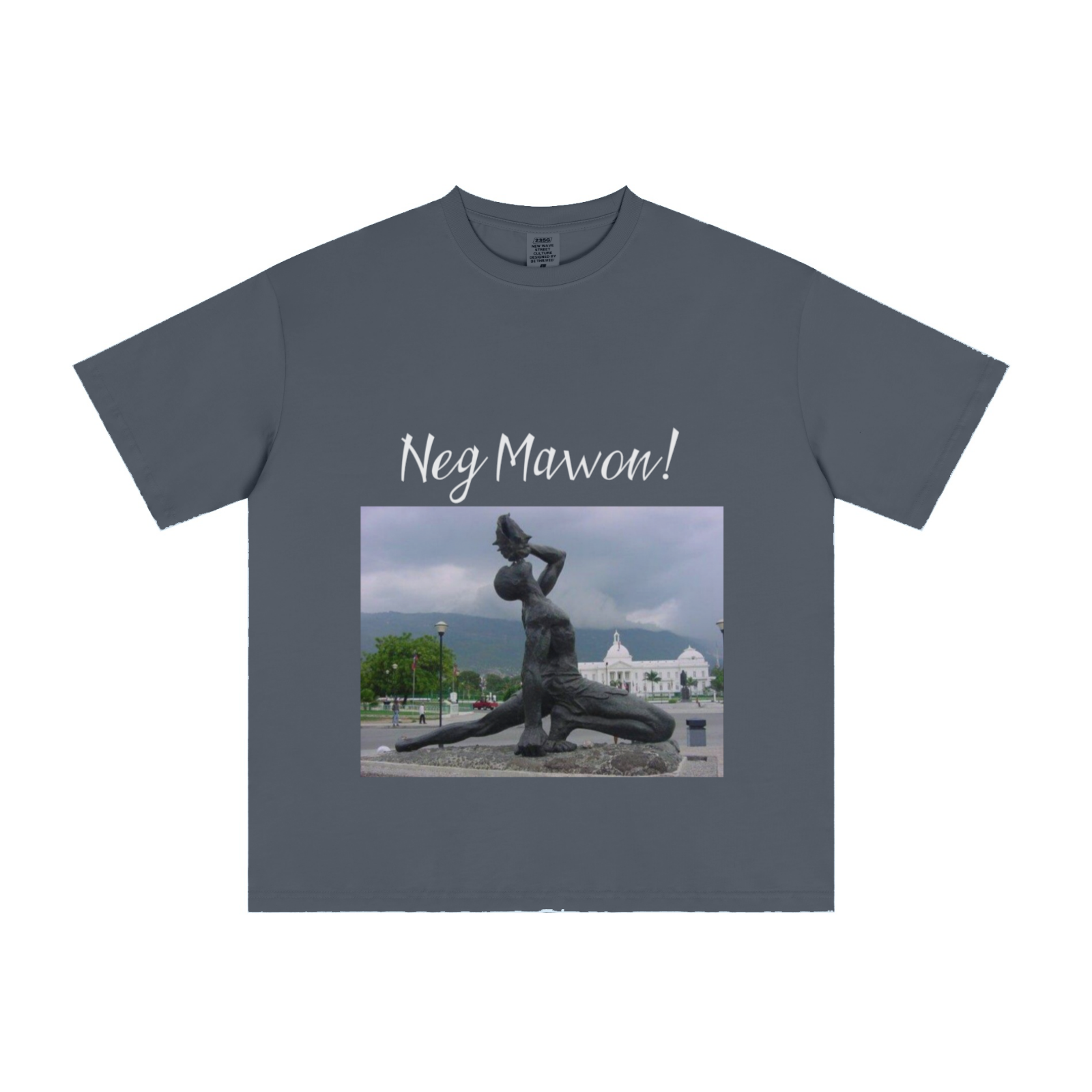 235GSM Men's Cool-Touch T-Shirt  Dark blue
