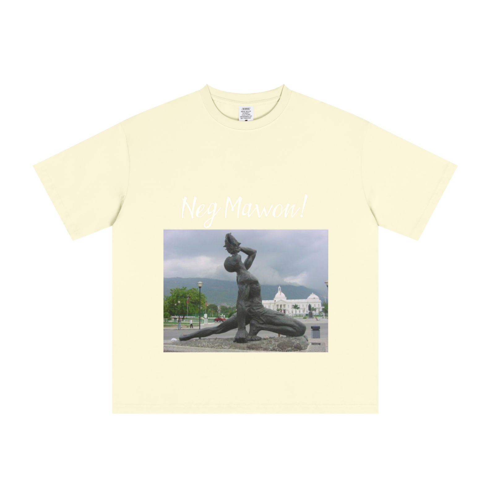 235GSM Men's Cool-Touch T-Shirt  Apricot