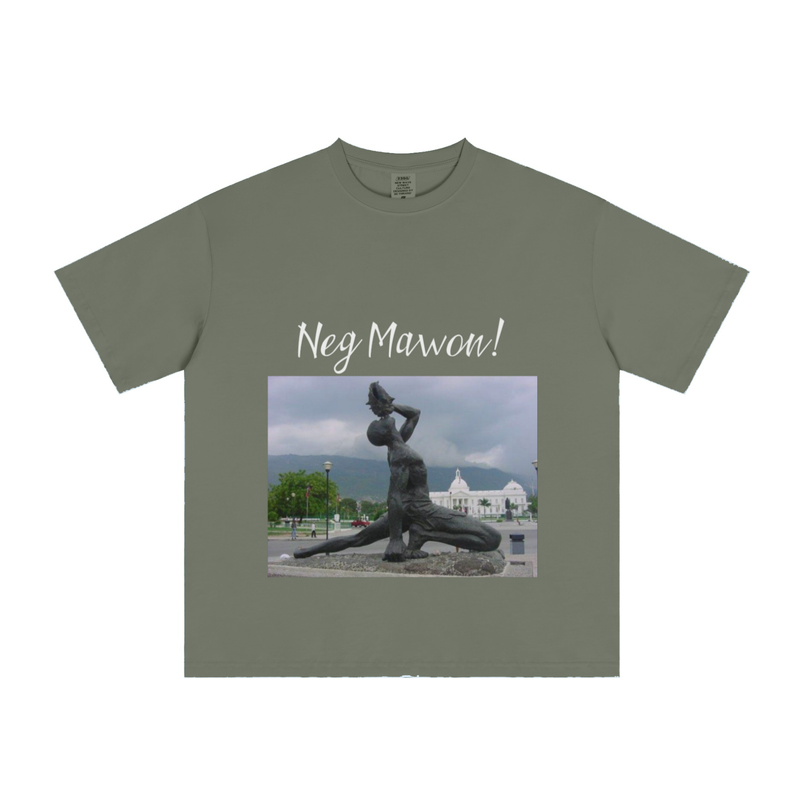 235GSM Men's Cool-Touch T-Shirt  Green