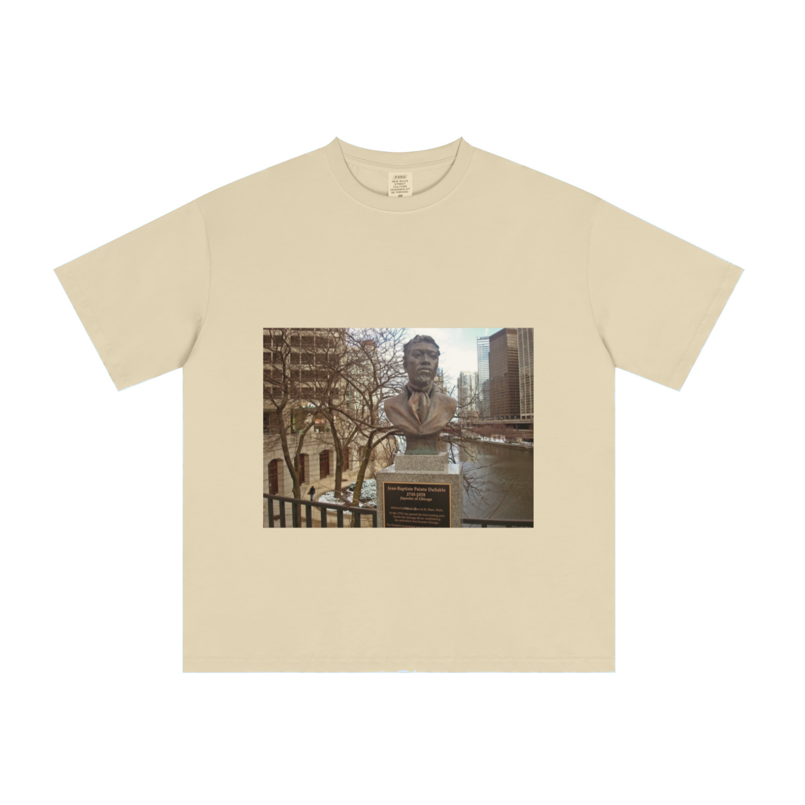 235GSM Men's Cool-Touch T-Shirt  Light yellow