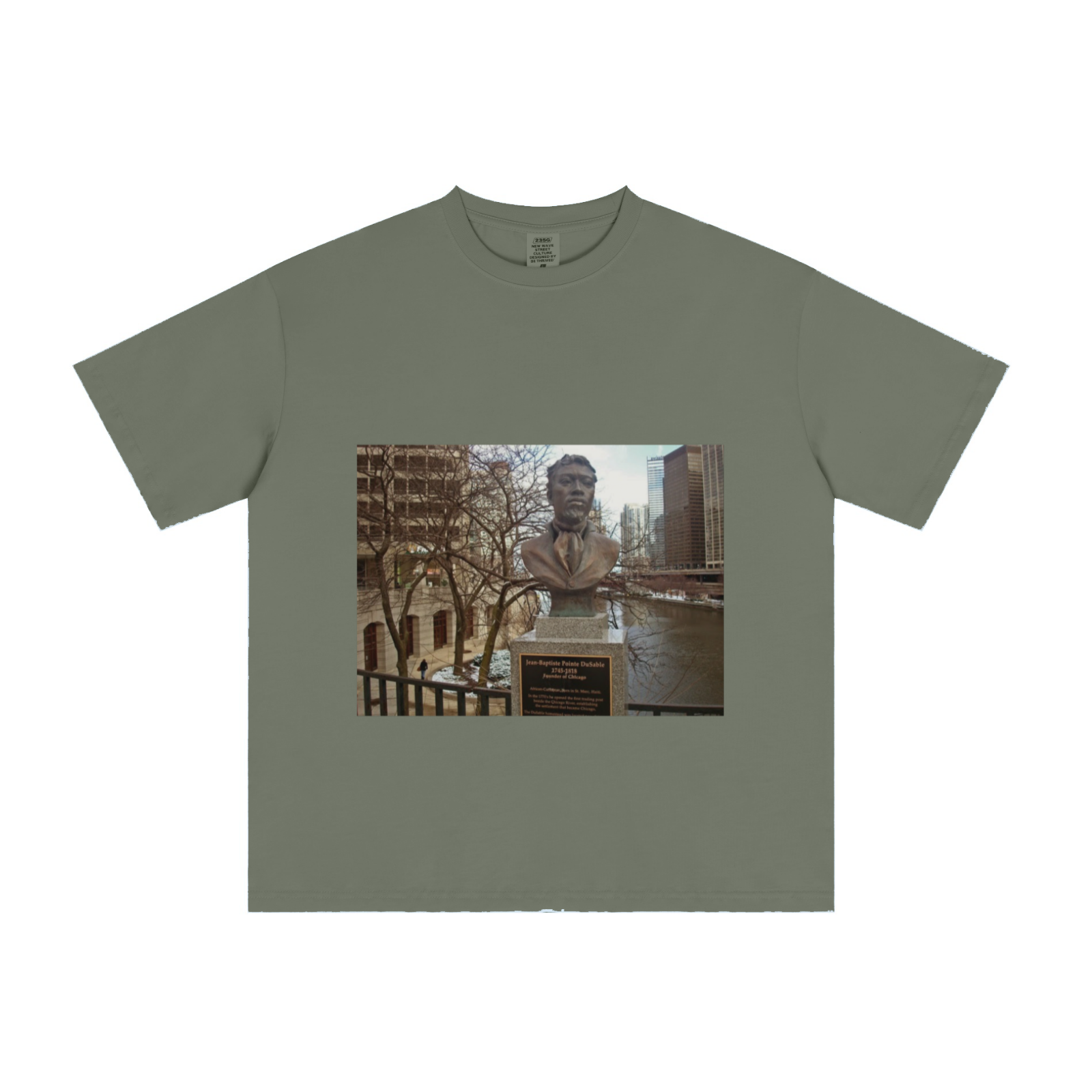 235GSM Men's Cool-Touch T-Shirt  Green