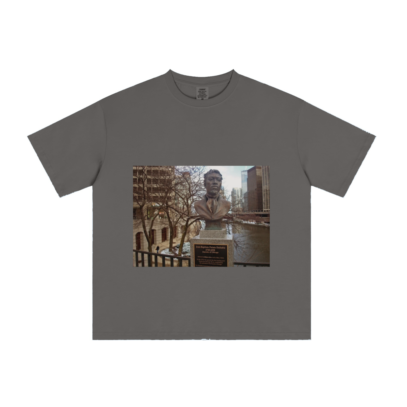 235GSM Men's Cool-Touch T-Shirt  Gray