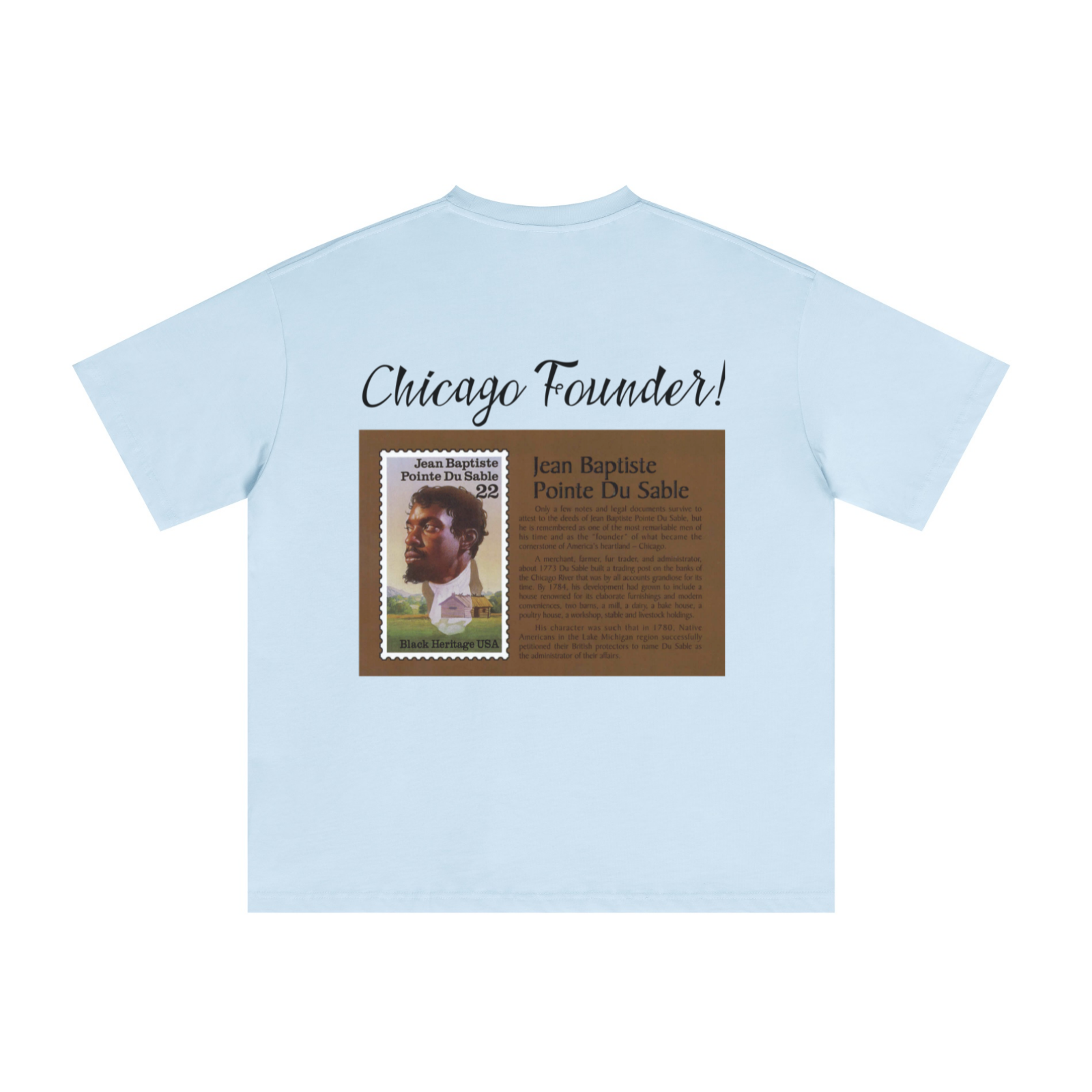 235GSM Men's Cool-Touch T-Shirt  Light blue
