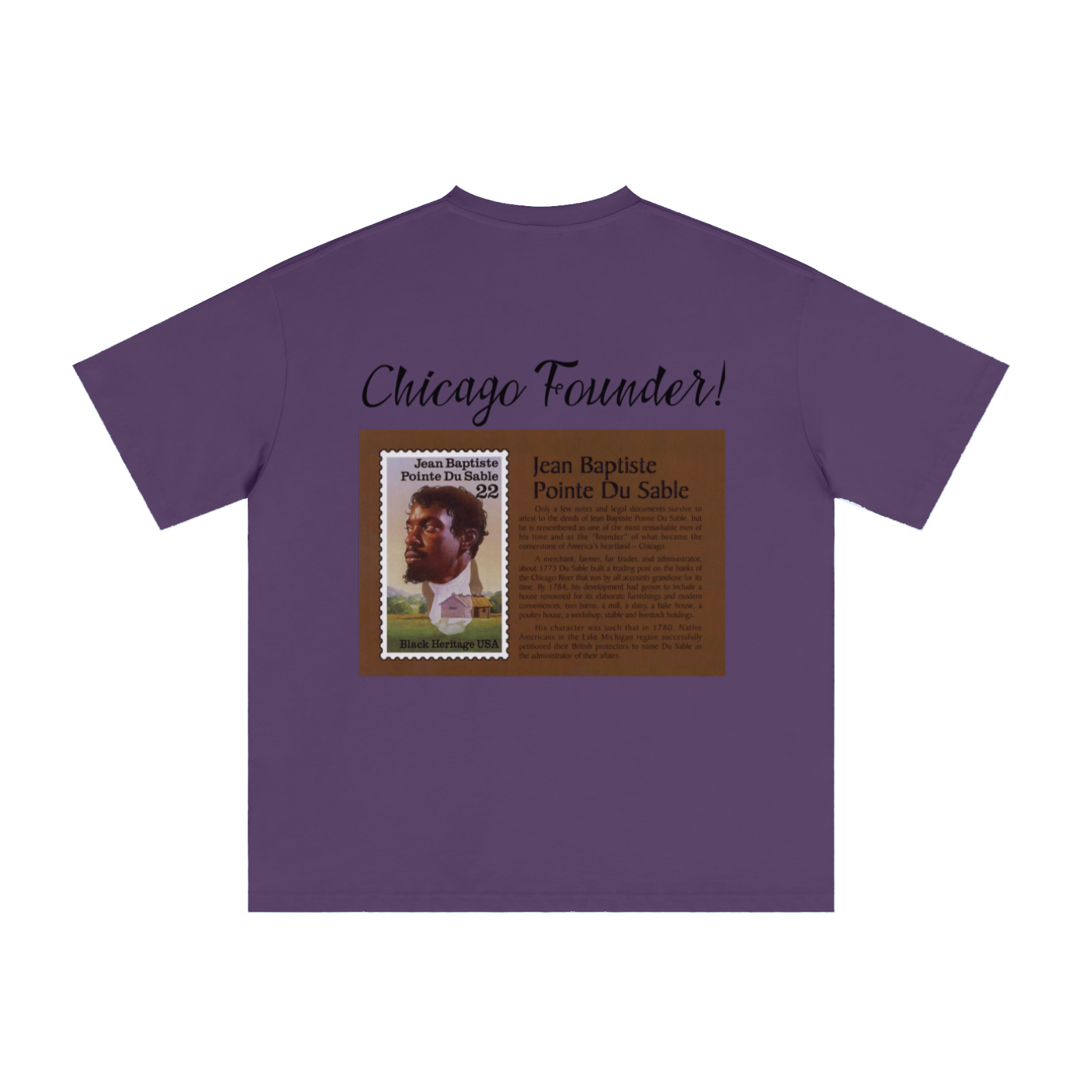 235GSM Men's Cool-Touch T-Shirt  Purple