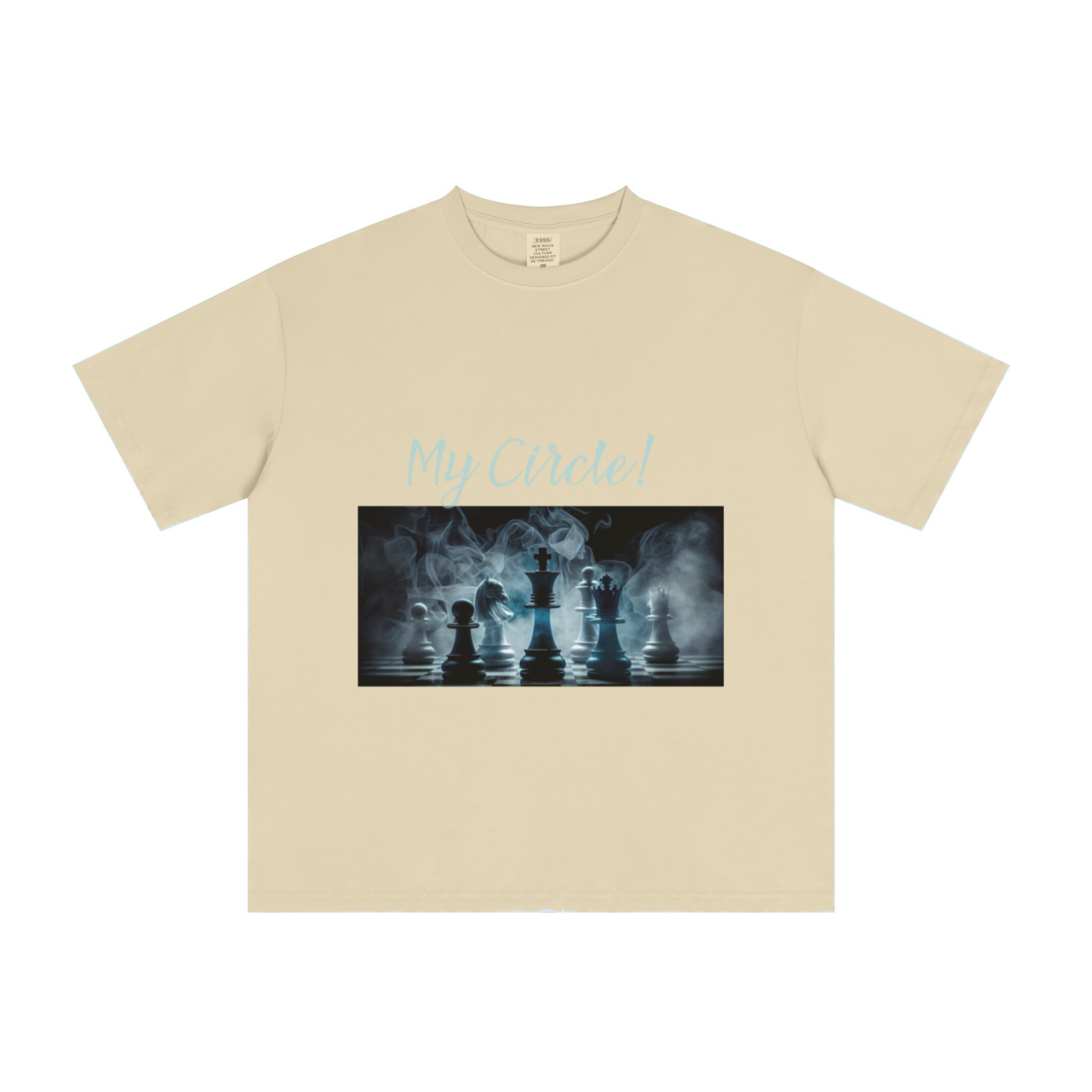 235GSM Men's Cool-Touch T-Shirt  Light yellow