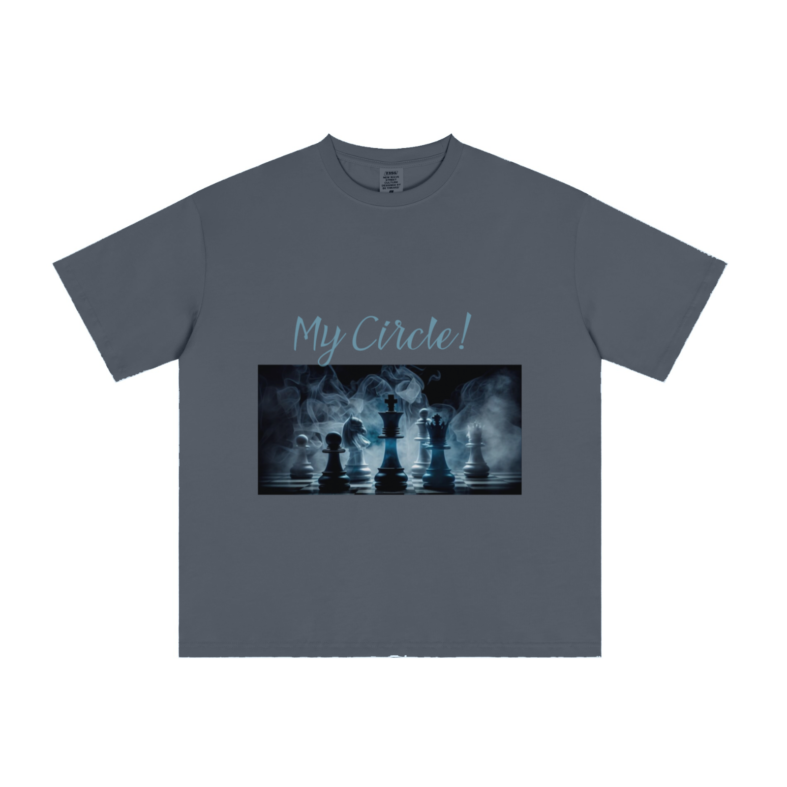 235GSM Men's Cool-Touch T-Shirt  Dark blue