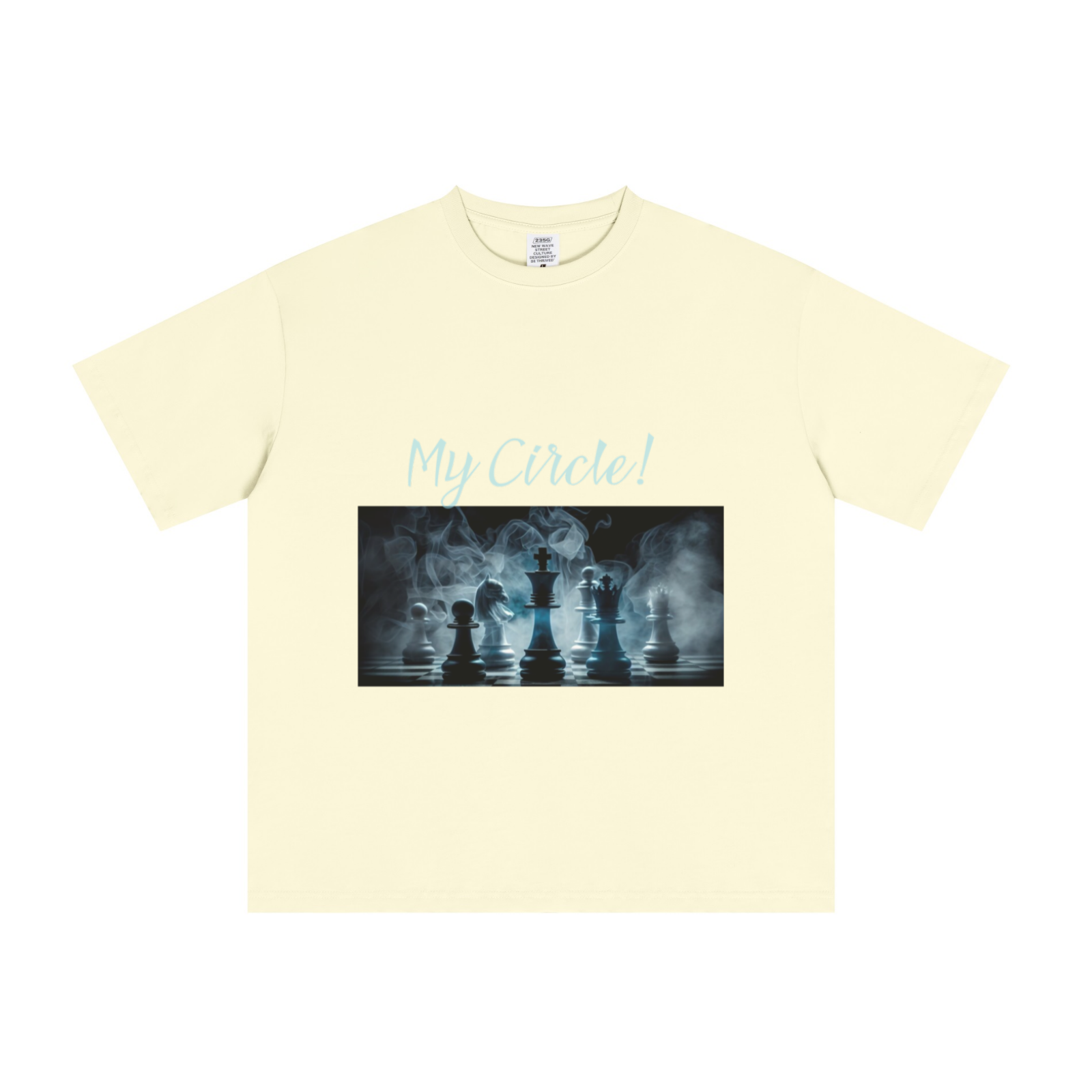 235GSM Men's Cool-Touch T-Shirt  Apricot