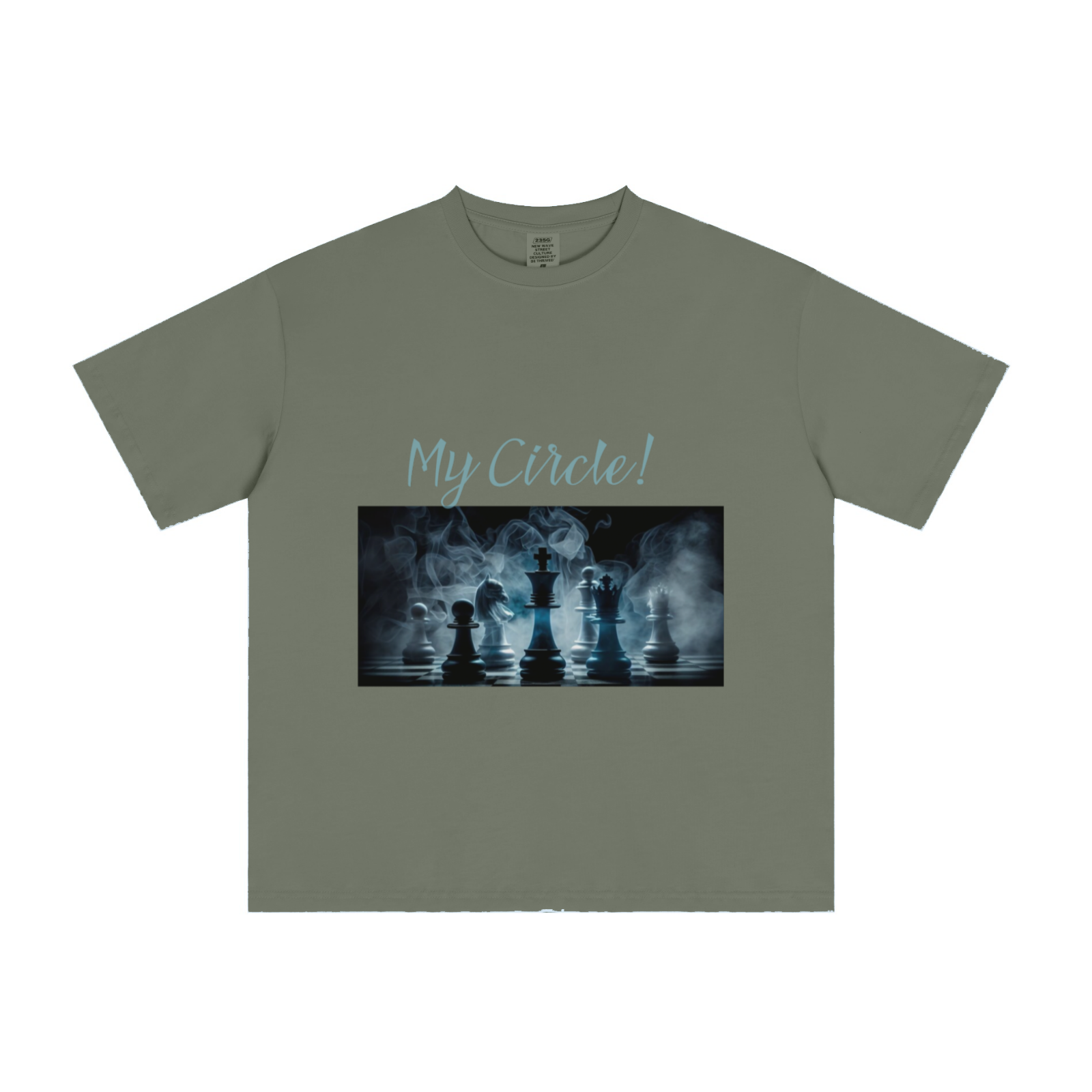 235GSM Men's Cool-Touch T-Shirt  Green