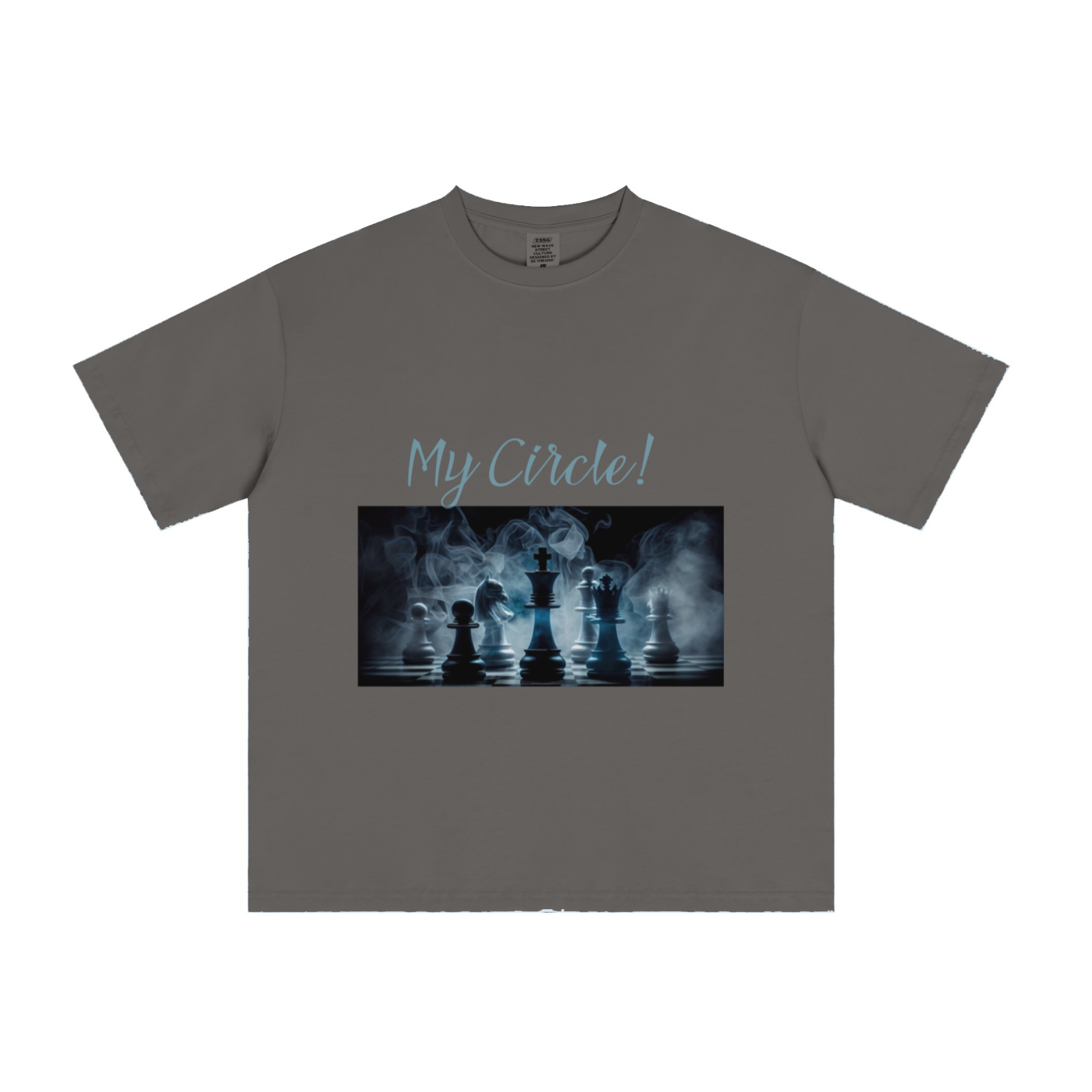 235GSM Men's Cool-Touch T-Shirt  Gray